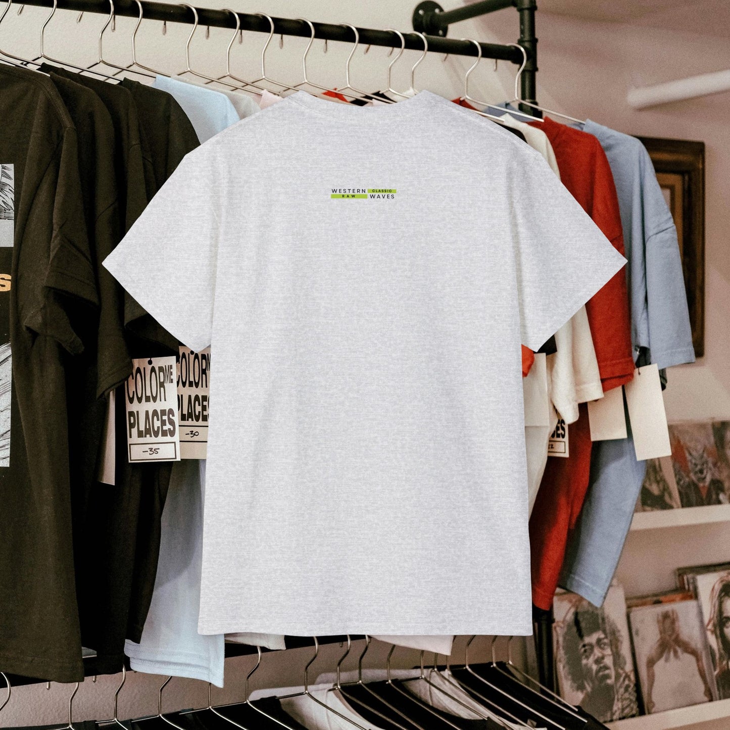 Comfort Graphic Tee_ N7+ Series CGTEE PT2WW001_ Limited Edition by WesternWaves: