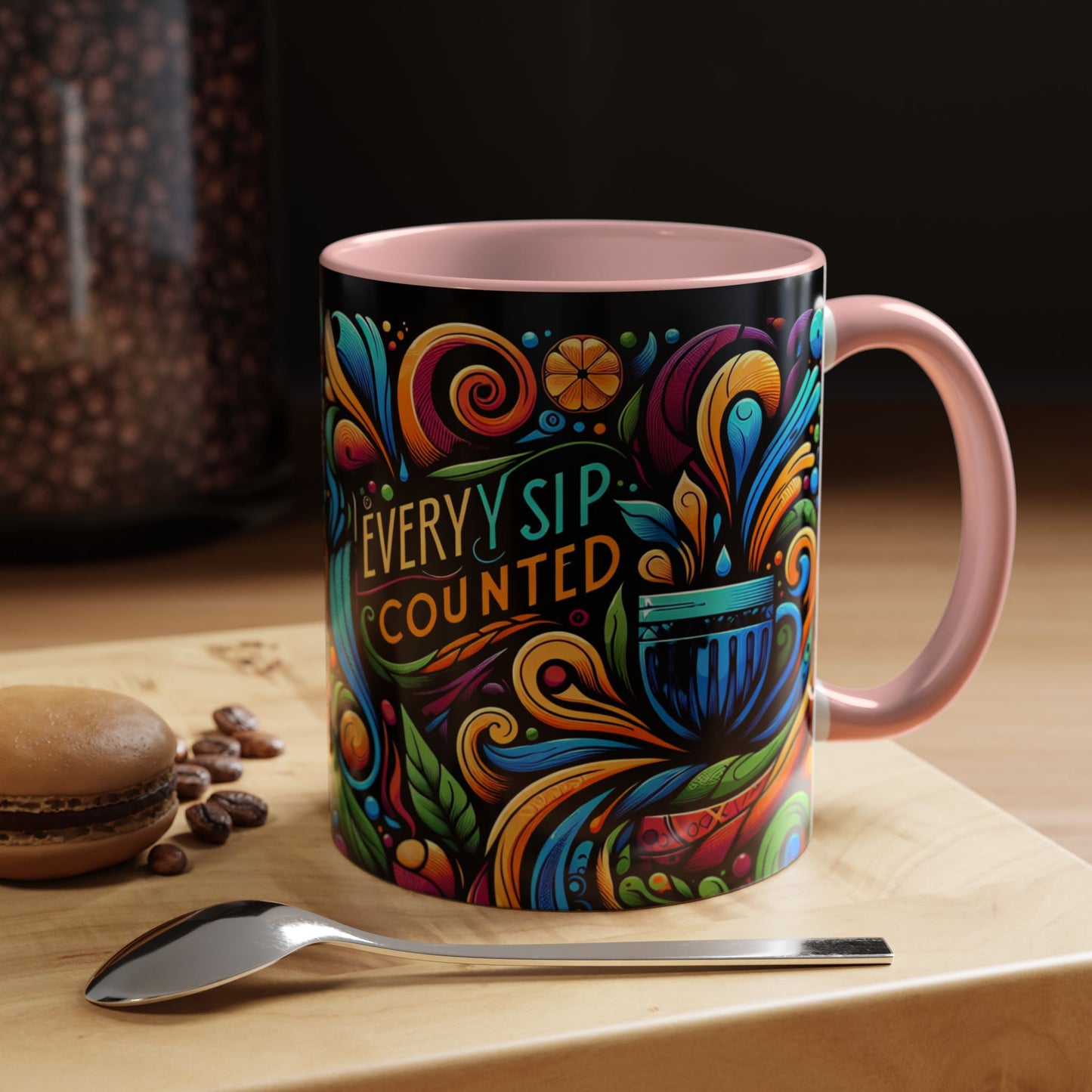 Accent Coffee Mug 11_ N3* Series ACM11OZ PT2WW022_ Limited Edition Perfect Blend of Style by WesternWaves: