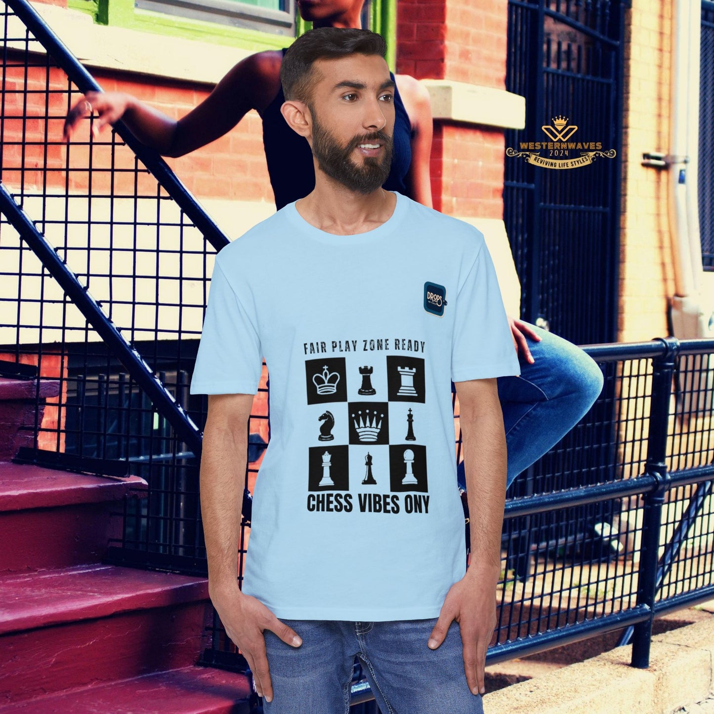 Unisex District® Re-Tee®_ N Series USDRR_ PT2WW001_ Sustainable Style by WesternWaves: