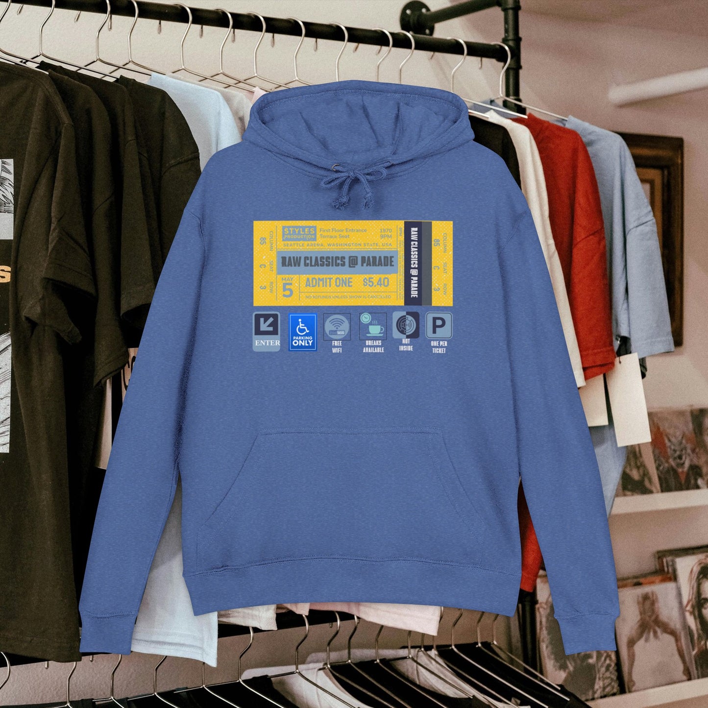 Unisex French Terry Hoodie_ 24 June 2025_ Limited Edition Stylish Fashion by WesternWaves: