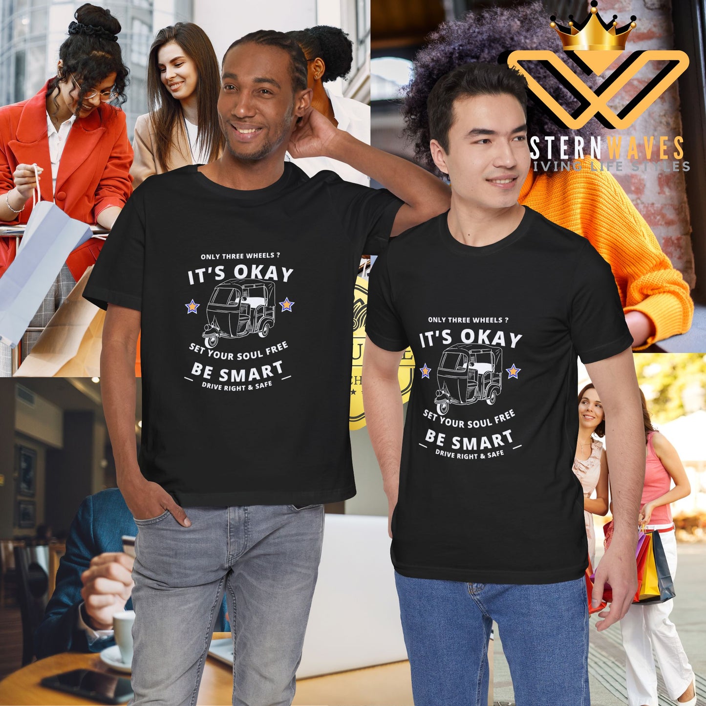 Unisex Jersey Short Sleeve Tee_ Signature Comfort Tee by SPW_ N2* Series PT2WW005_ Limited Edition Cherished Favorite by WesternWaves: