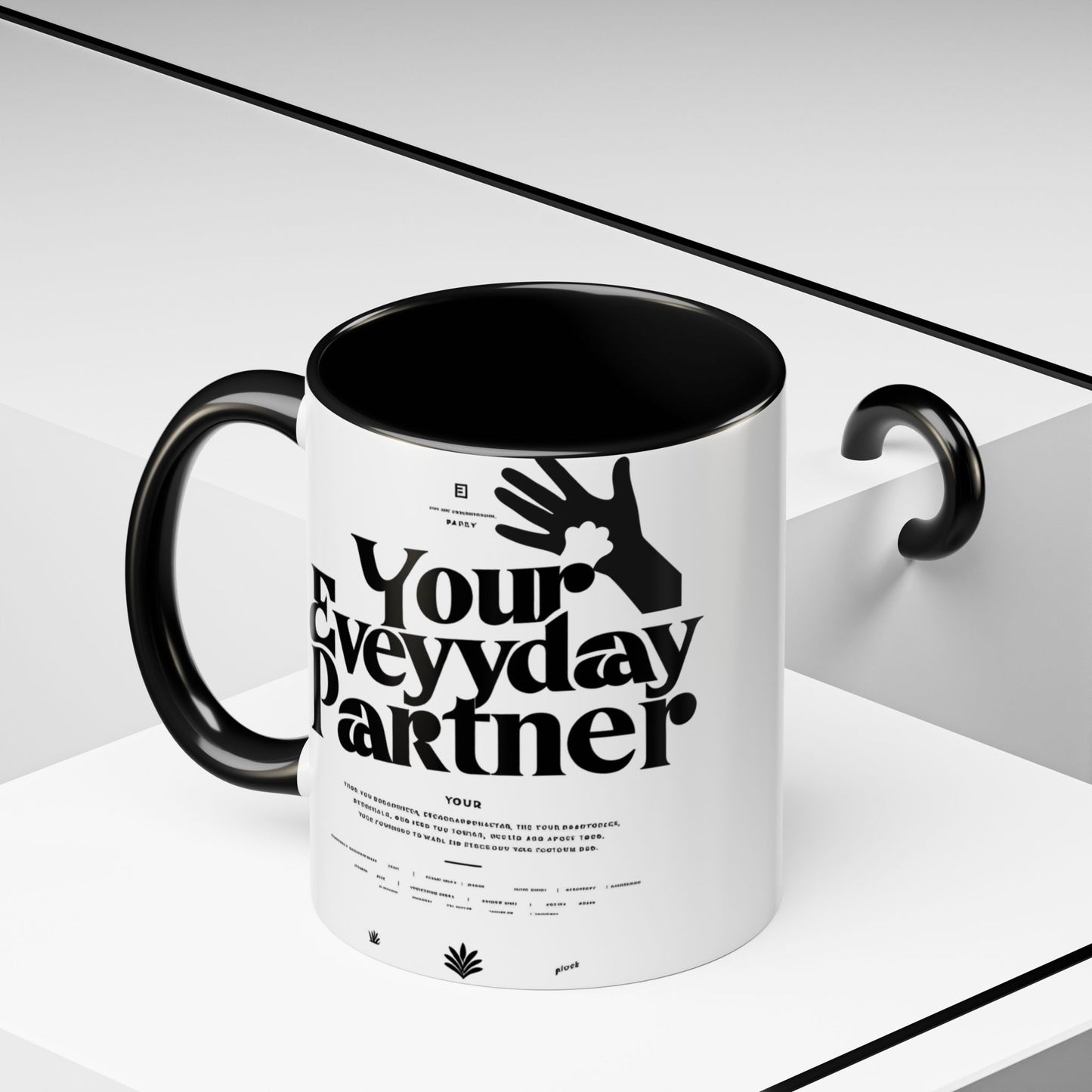 Accent Coffee Mug 11oz, 15oz_ N3* Series ACM11OZ PT2WW023_ Limited Edition Perfect Blend of Style by WesternWaves: