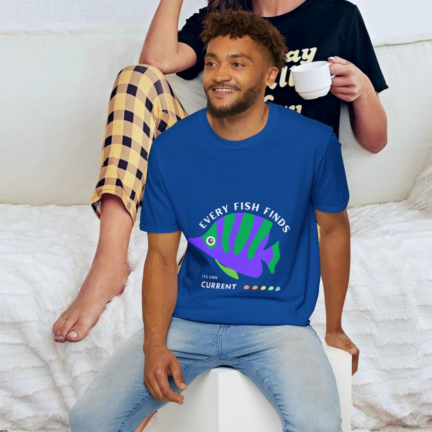 Unisex Softstyle T-Shirt_ N+ Series USSTS FT2WW010_ Limited Edition by WesternWaves: