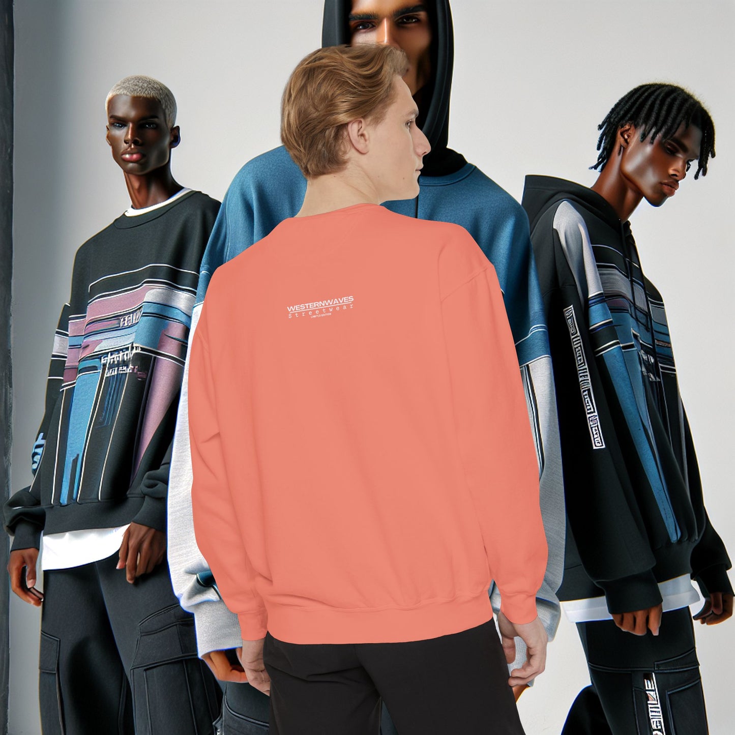 Predator & Prey Sweatshirt_ 03 Sep 2025_ Cozy Unisex Pullover, Nature Lover Apparel, Gifts for Wildlife Enthusiasts, Fall Fashion Layer