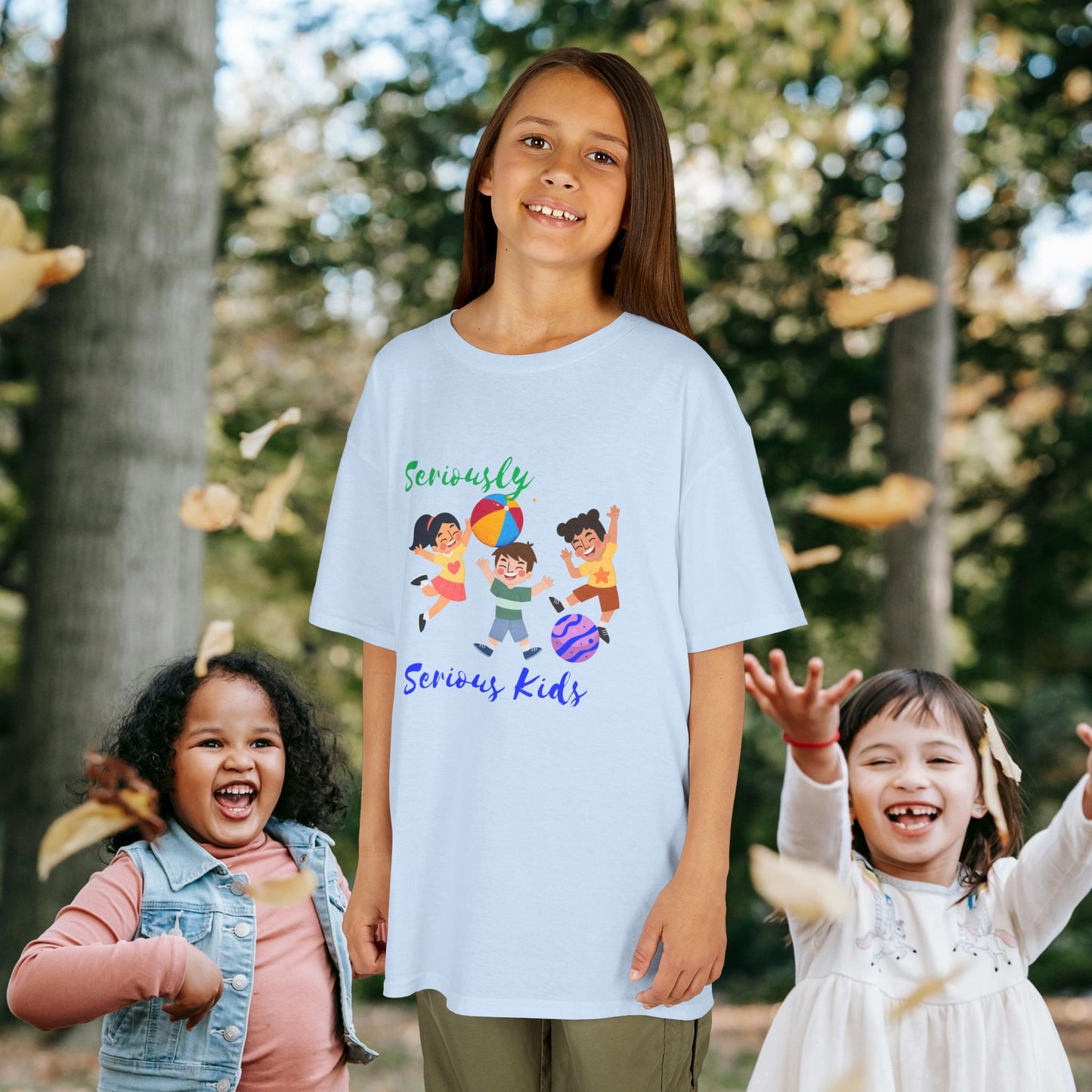 Kids Heavy Cotton™ Tee_ N3+ Series KHCT PT2WW001_ Limited Edition Durable Comfort for Every Adventure by WesternWaves: