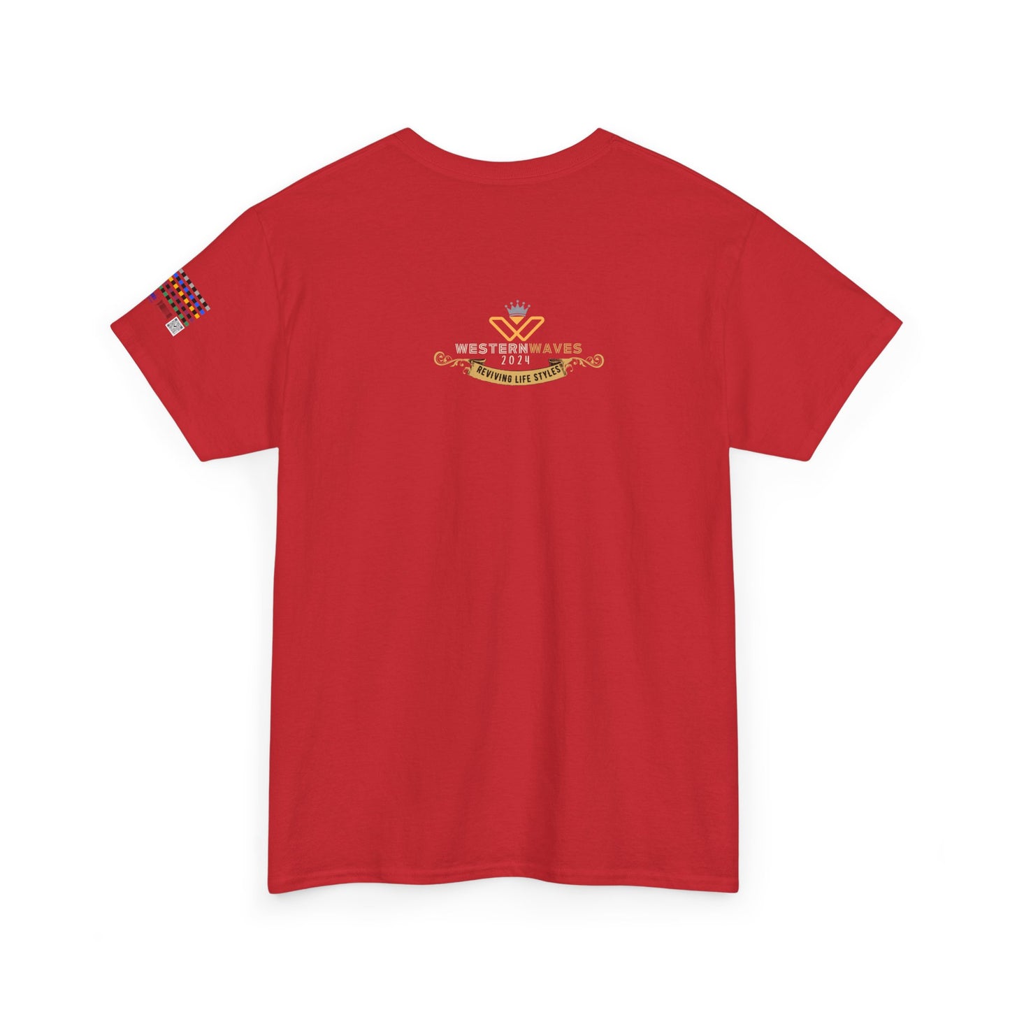 Unisex Heavy Cotton Tee_ Crafted from premium 100% cotton_ N+ Series UHCT PT2WV006_ Limited Edition by WesternWaves: