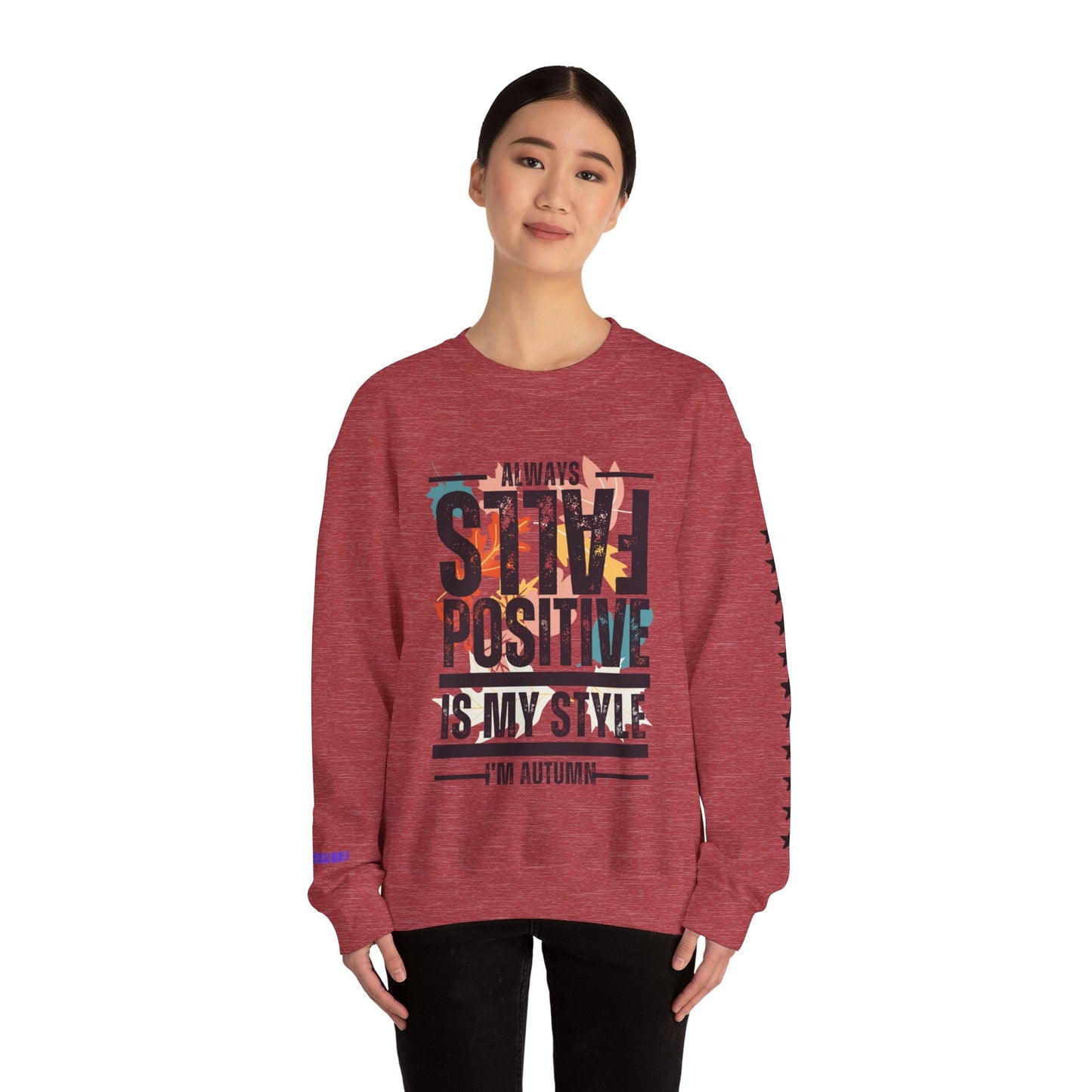 Unisex Heavy Blend™ Crewneck Sweatshirt_ N2+ Series UHBCSS PT2WW027_ Limited Edition Pure Luxury By WesternWaves: