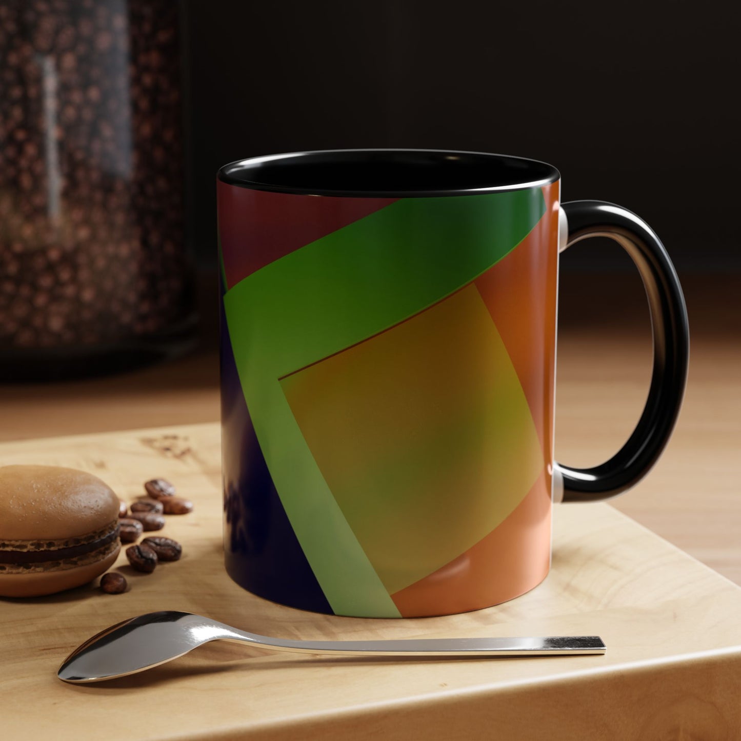 Accent Coffee Mug 11, 15oz_ N3+ Series ACM11OZ PT2WW018_ Limited Edition Perfect Blend of Style by WesternWaves: