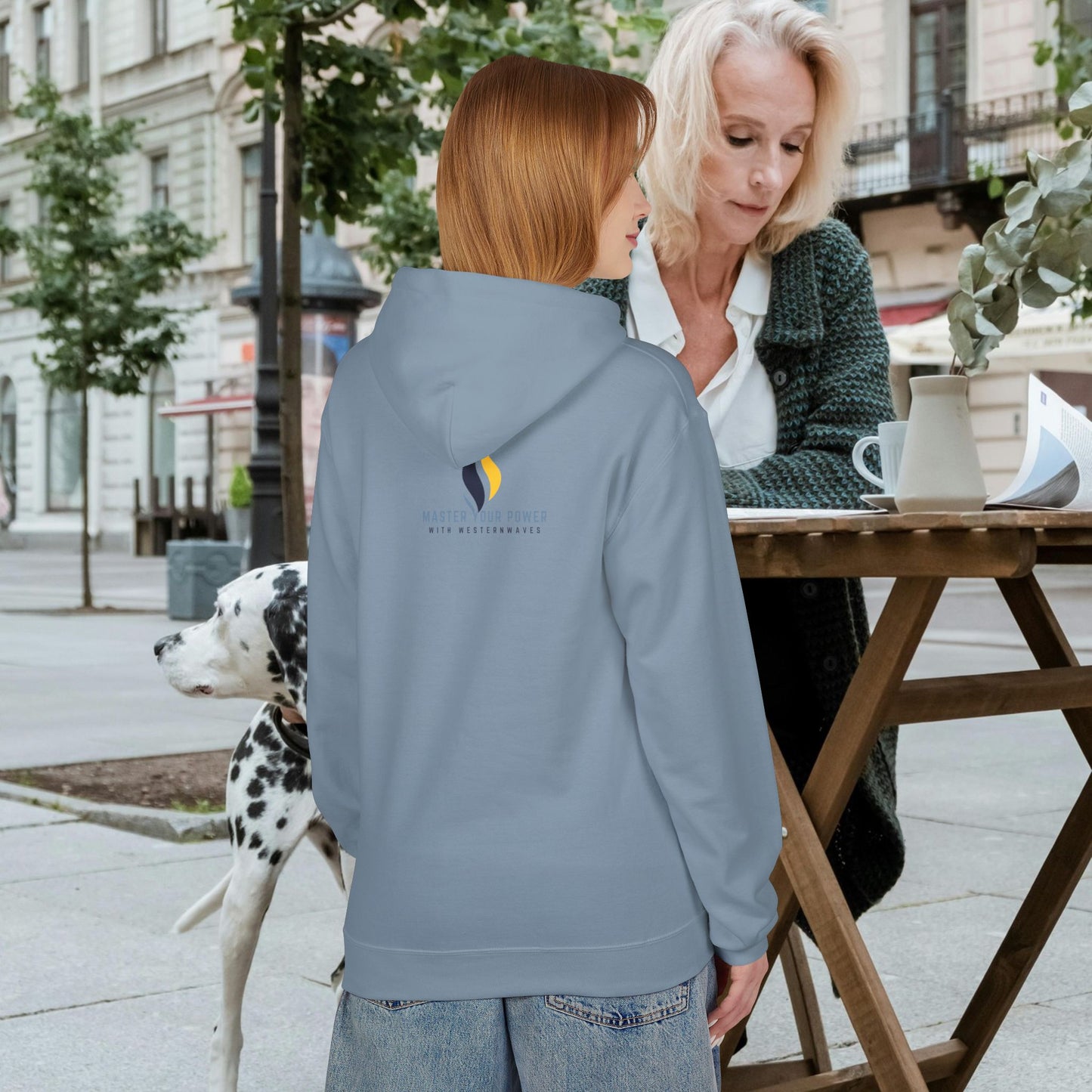 Unisex Midweight Softstyle Fleece Hoodie_ N3+ Series USMWXXFH PI2WW001_ Limited Edition by WesternWaves: