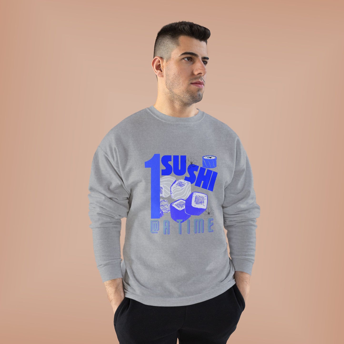Unisex EcoSmart® Crewneck Sweatshirt_ N3+ Series USESCNSS PT2WW001_ Limited Edition Perfect Blend of Comfort, Style, & Sustainability by WesternWaves:
