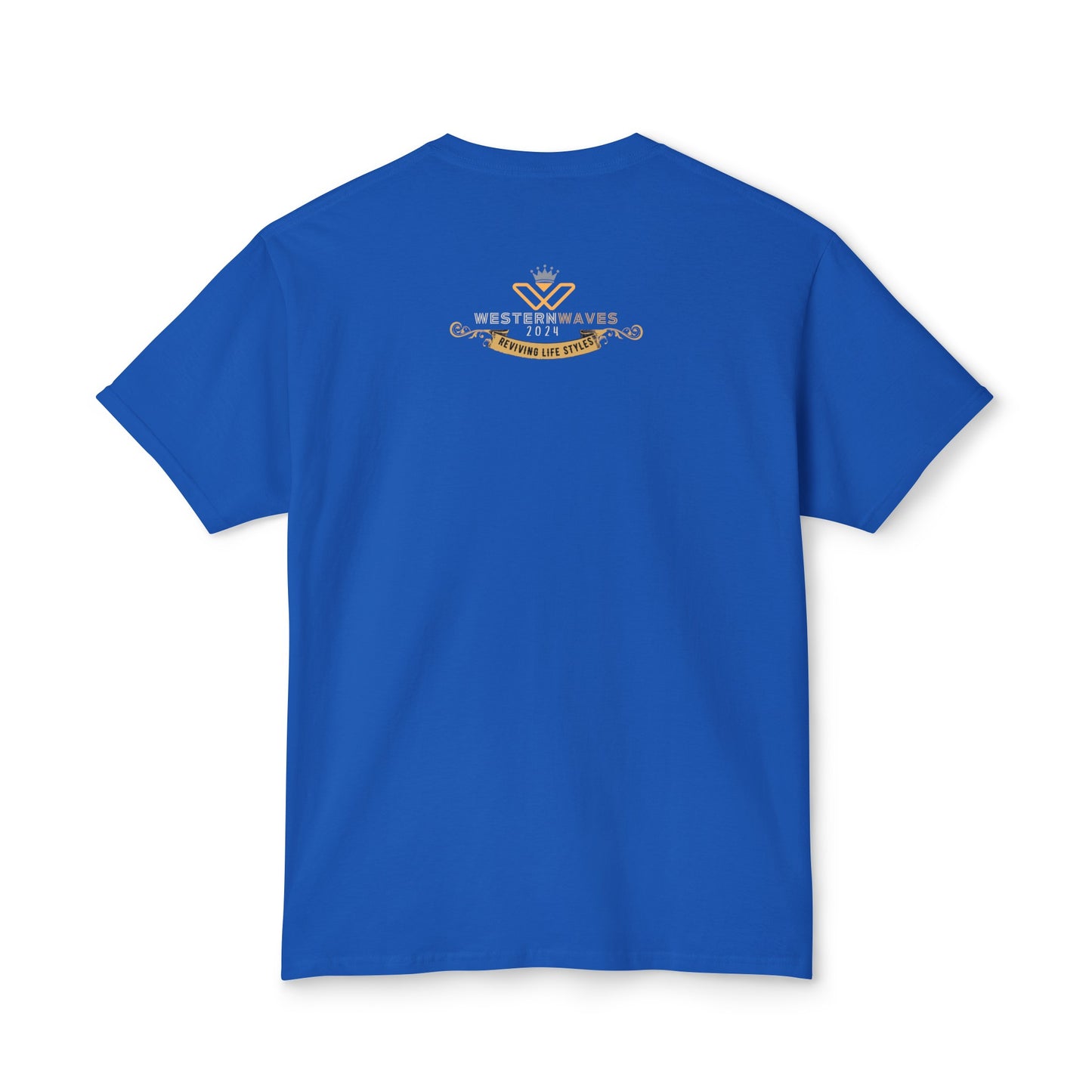 Unisex HD Cotton™ T-shirt_ N+ Series USHDCTS PT2WW003_ Limited Edition Unisex HD Cotton™ T-shirt by WesternWaves