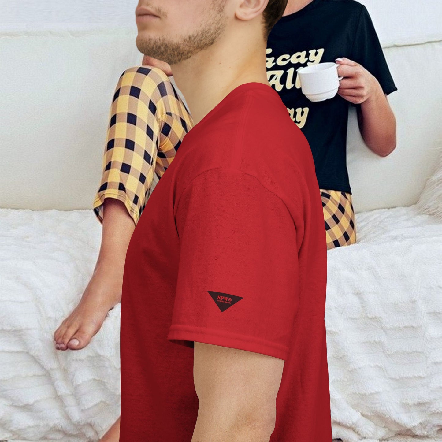 Unisex Heavy Cotton Tee_ 20 July 2025_ Limited Edition Unique Summer Wear_ by WesternWaves: