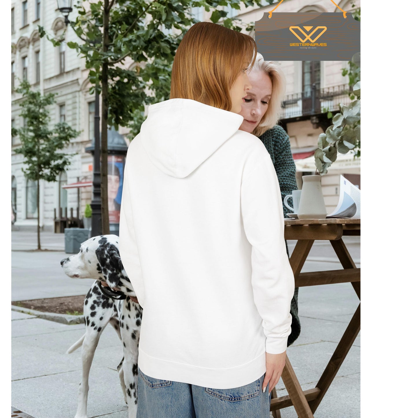 Unisex Lightweight Hooded Sweatshirt – N2+ Series USLWHSS PT2WW018_ Limited Edition Crafted Comfort by WesternWaves: