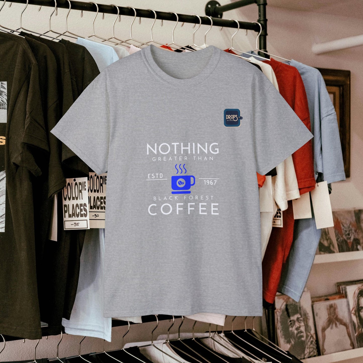 Unisex Ultra Cotton Tee_ Classic Comfort Unleashed_ N2+ Series USUCTEE PT2WW006_ Limited Edition Maximum Comfort & Style by WesternWaves:
