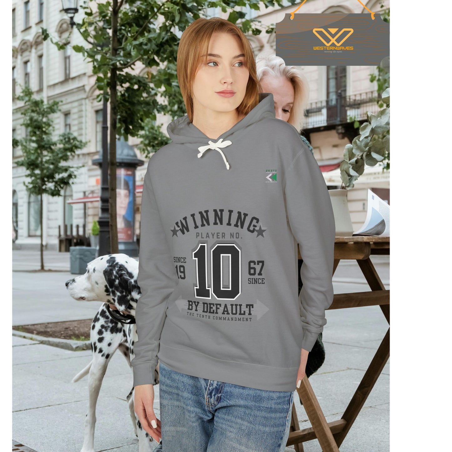 Unisex Lightweight Hooded Sweatshirt – N2 Series USLWHSS PT2WW021_ Limited Edition Crafted Comfort by WesternWaves:
