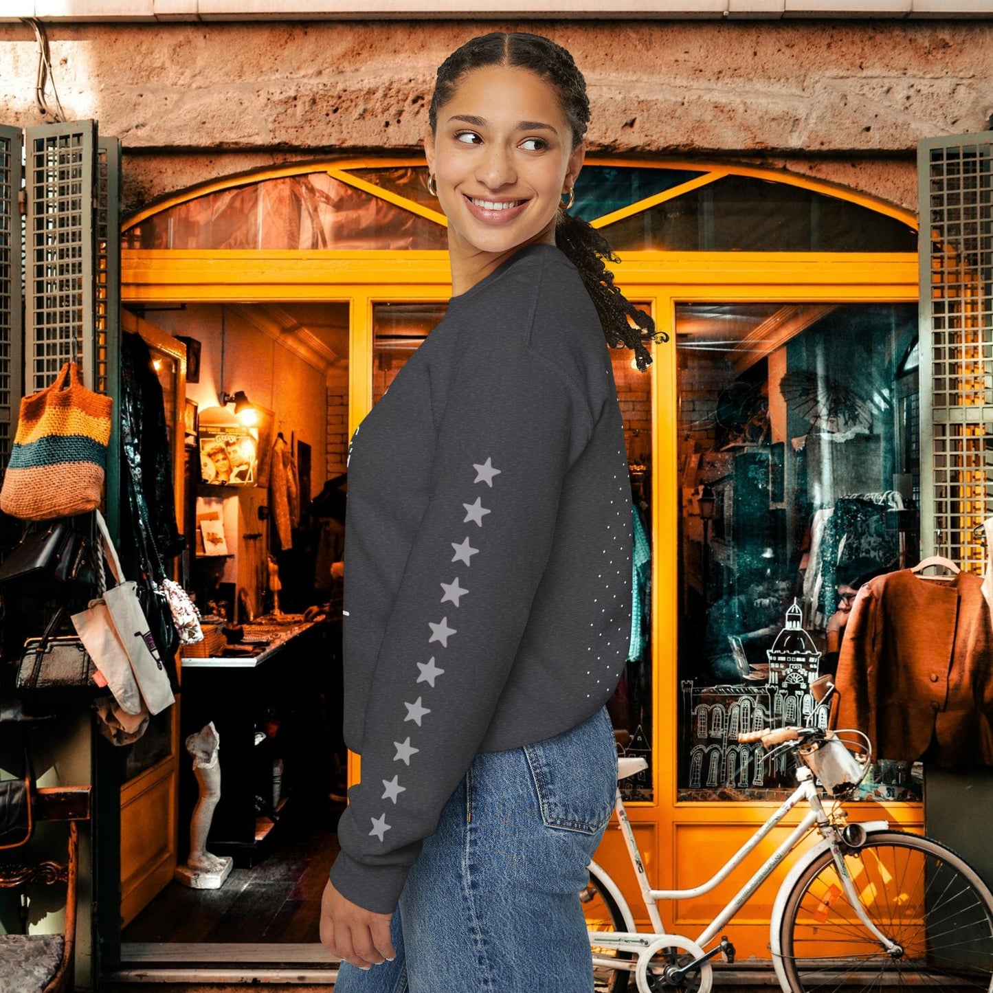 Unisex Heavy Blend™ Crewneck Sweatshirt_ N2 Series UHBCSS PT2WW019_ Limited Edition Pure Luxury By WesternWaves: