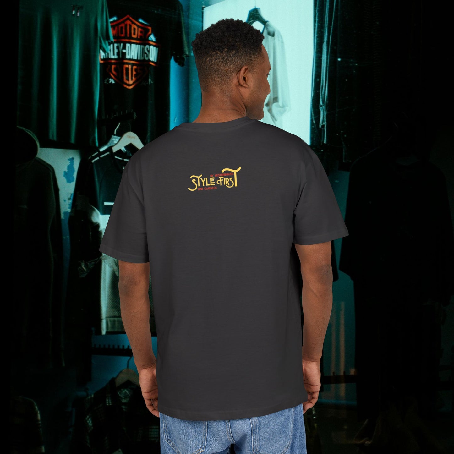 Unisex Heavy Oversize Tee_ N3+ Series USHBOZTEE Pt2WW001_ Limited Edition Oversized Tees by WesternWaves: