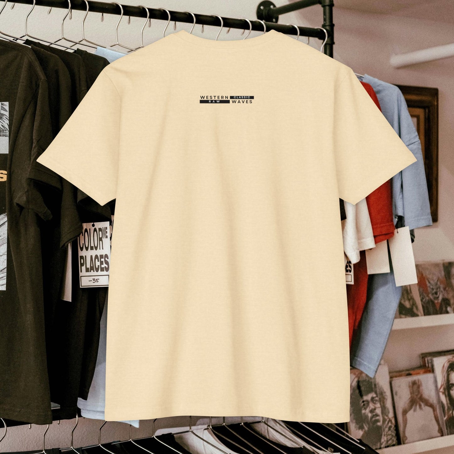 Unisex CVC Jersey T-shirt_ 16 June 2025_ Limited Edition Casual Fashion by WesternWaves: