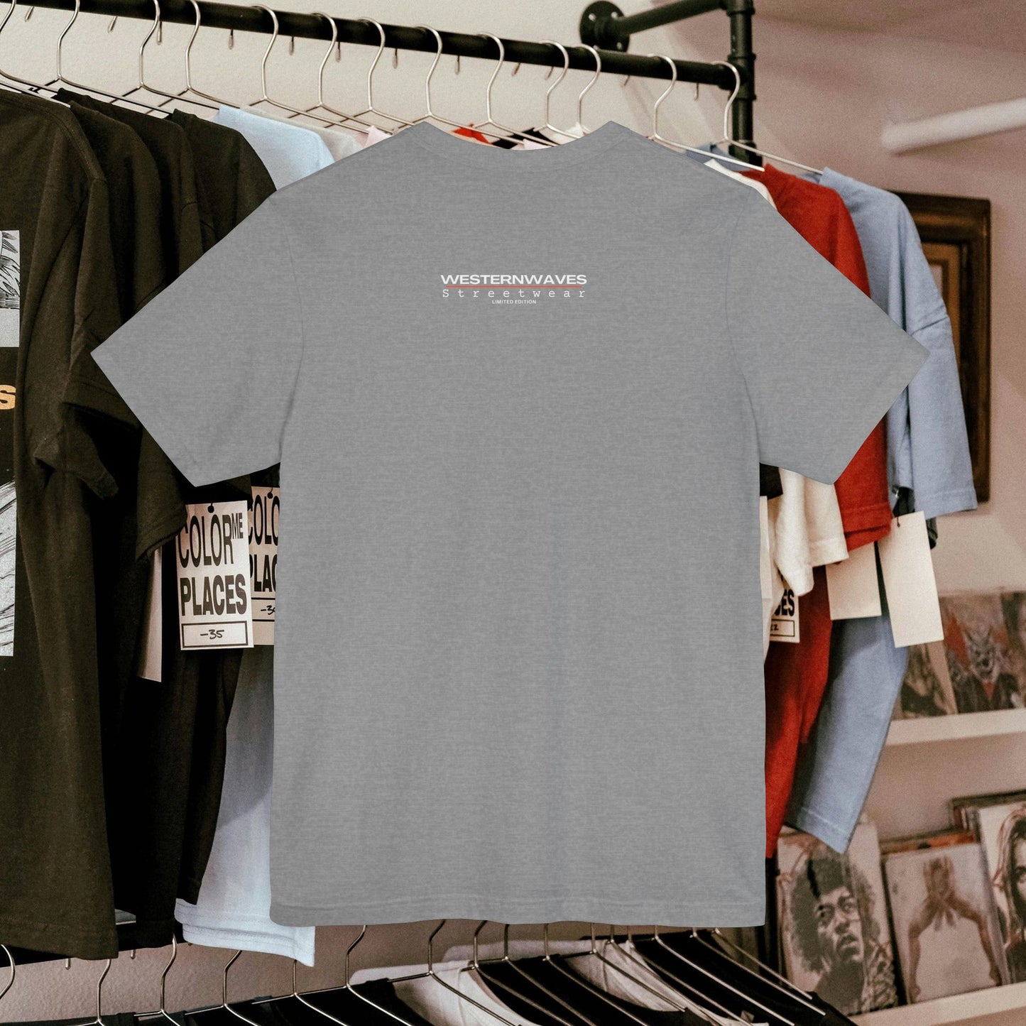 Casual Tee_ Series UWD 070_ Limited Edition Casual Streetwear Tee by WesternWaves:
