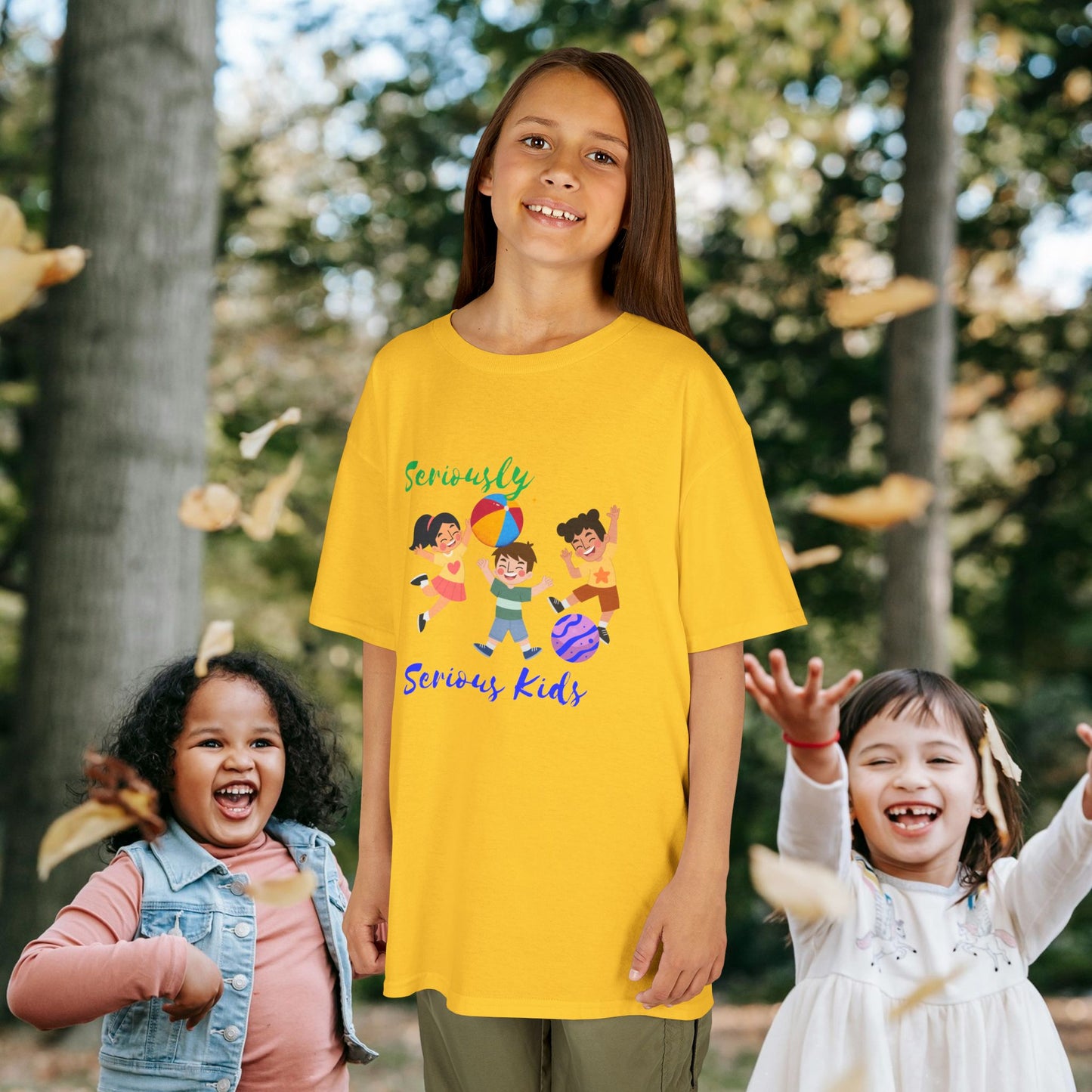 Kids Heavy Cotton™ Tee_ N3+ Series KHCT PT2WW001_ Limited Edition Durable Comfort for Every Adventure by WesternWaves: