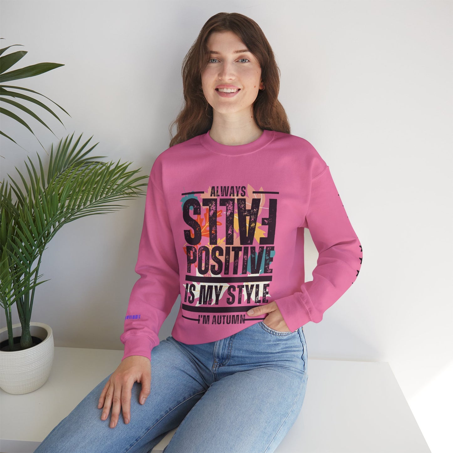 Unisex Heavy Blend™ Crewneck Sweatshirt_ N2+ Series UHBCSS PT2WW027_ Limited Edition Pure Luxury By WesternWaves: