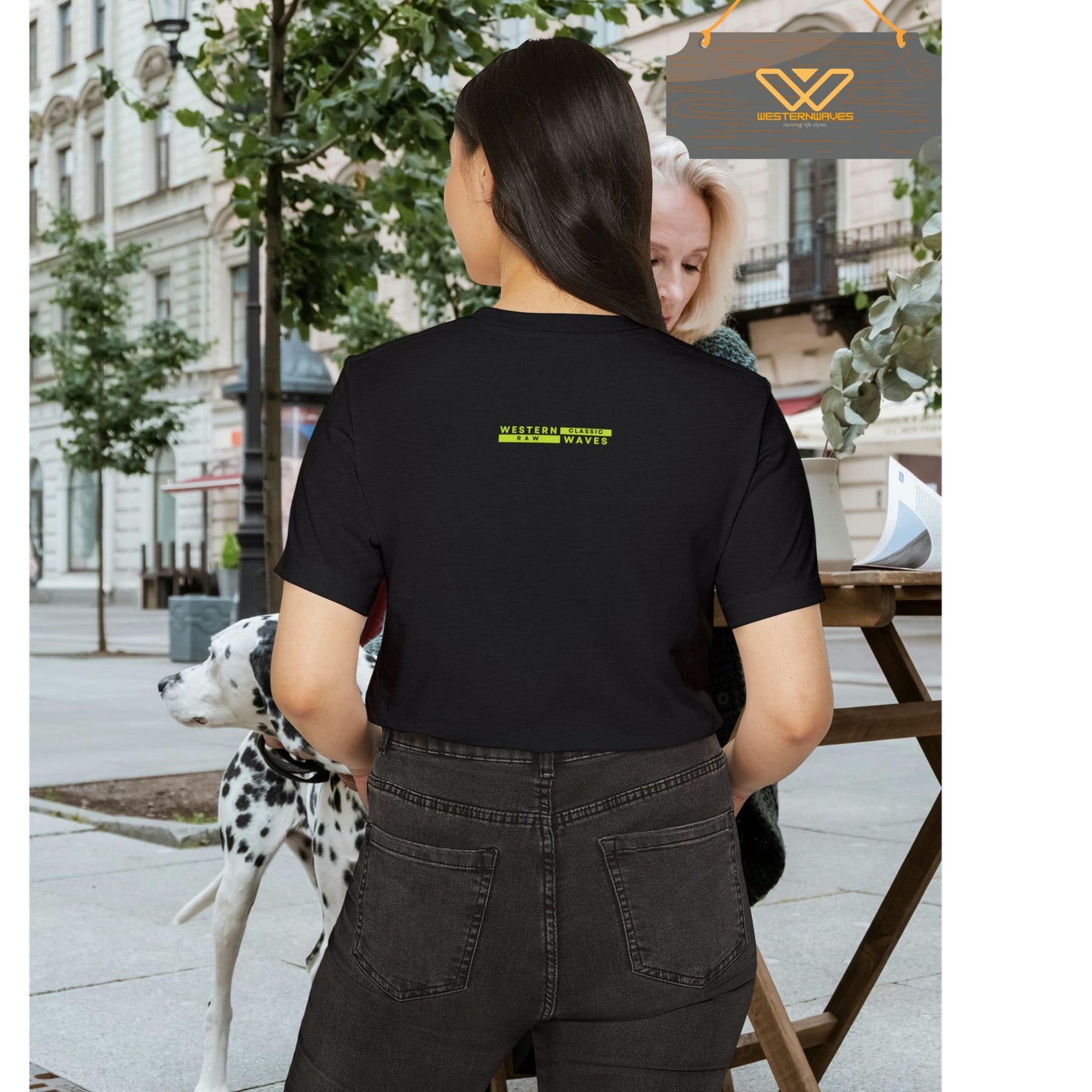 Eco-Friendly Unisex T-Shirt_ N7* Series ECOFUSTS PT2WW001_ Limited Edition Eco-Friendly T-Shirt by WesternWaves: