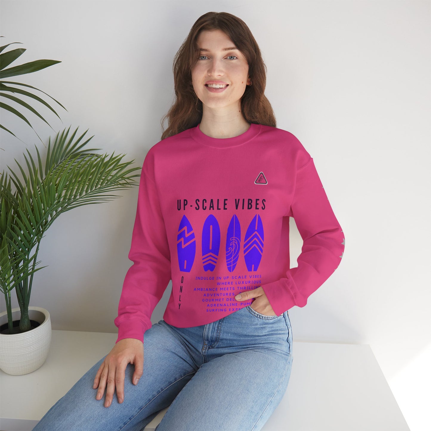 Unisex Heavy Blend™ Crewneck Sweatshirt_ N2 Series JBRW PT2WW001_Limited Edition Pure Luxury by WesternWaves: