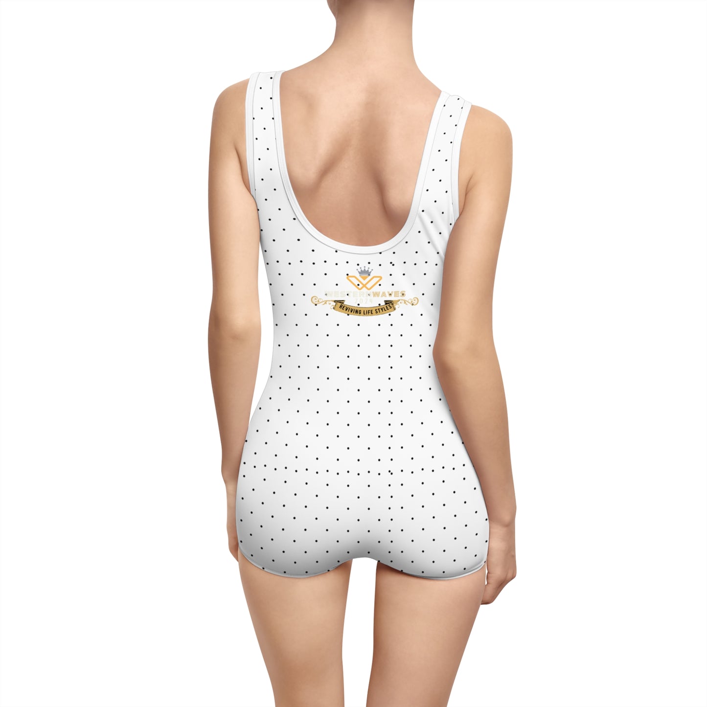 Women's Vintage Swimsuit (AOP)_N+ Series WVSSAOP PT2WW001_Limited Edition Vintage Confidence by WesternWaves: