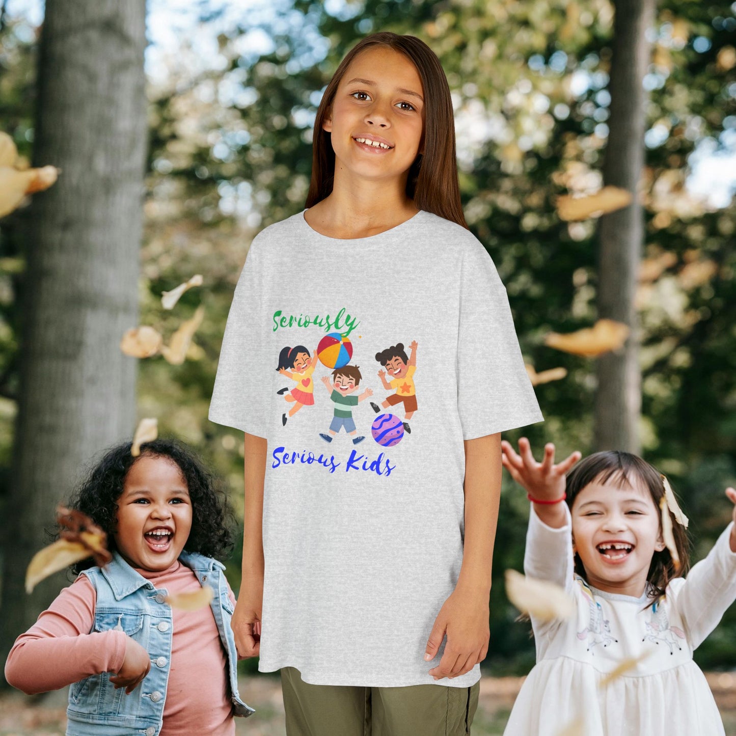 Kids Heavy Cotton™ Tee_ N3+ Series KHCT PT2WW001_ Limited Edition Durable Comfort for Every Adventure by WesternWaves: