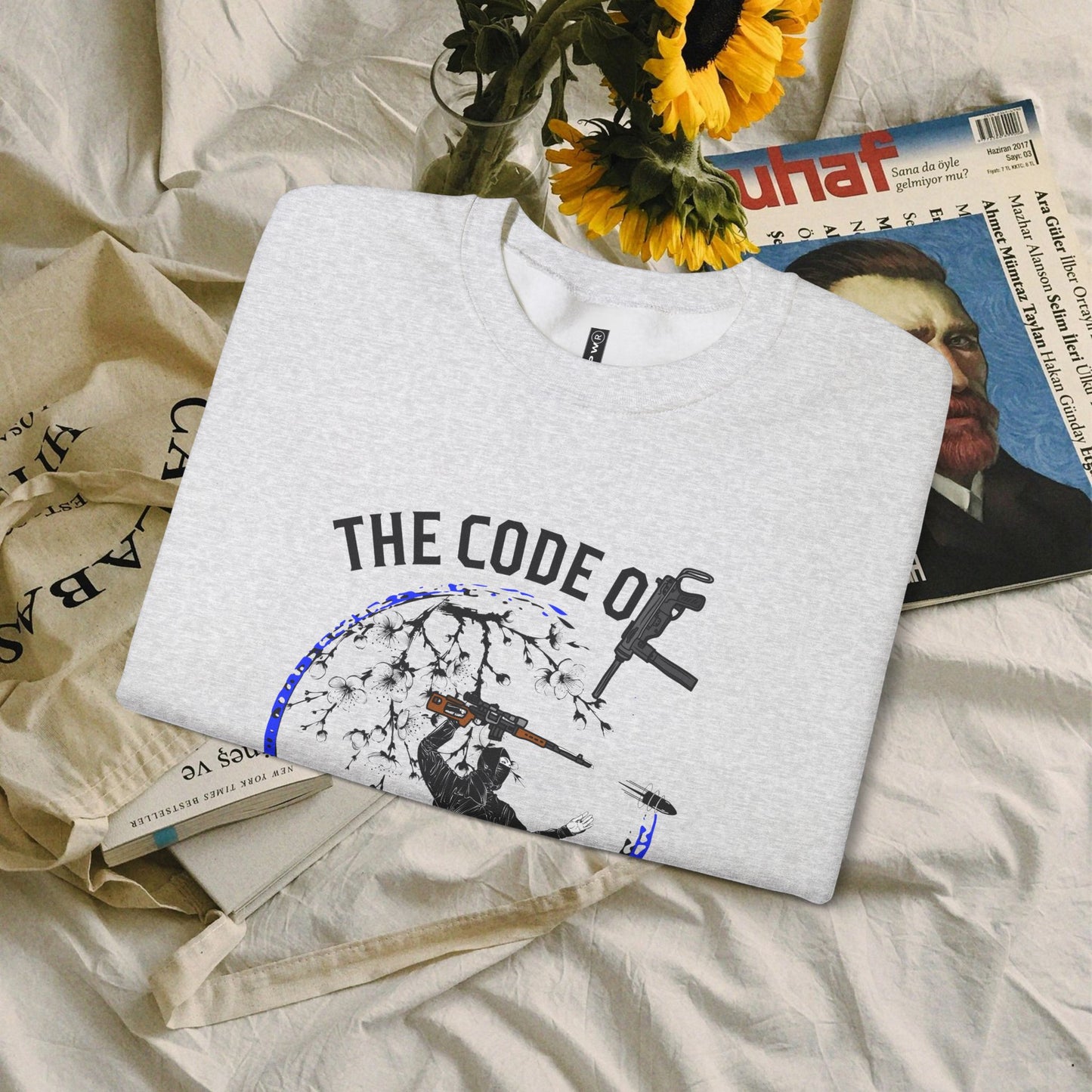 Unisex Heavy Blend™ Crewneck Sweatshirt_ N3+ Series UHBCSS PT2WV010_ Limited Edition Timeless Style by WesternWaves: