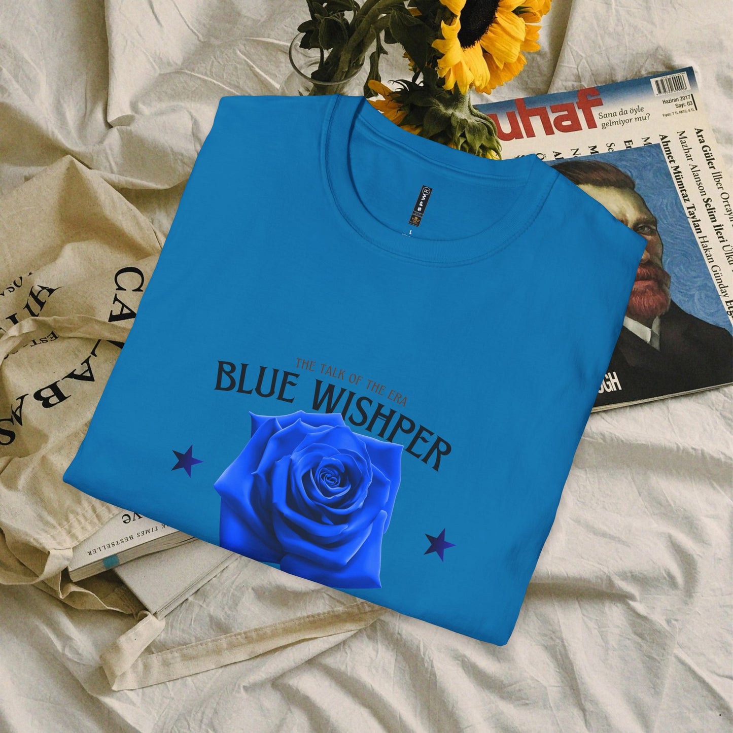 Unisex Softstyle T-Shirt_ N3+ Series USSTS FT2WW005_ Limited Edition Redefines & Relaxation by WesternWaves: