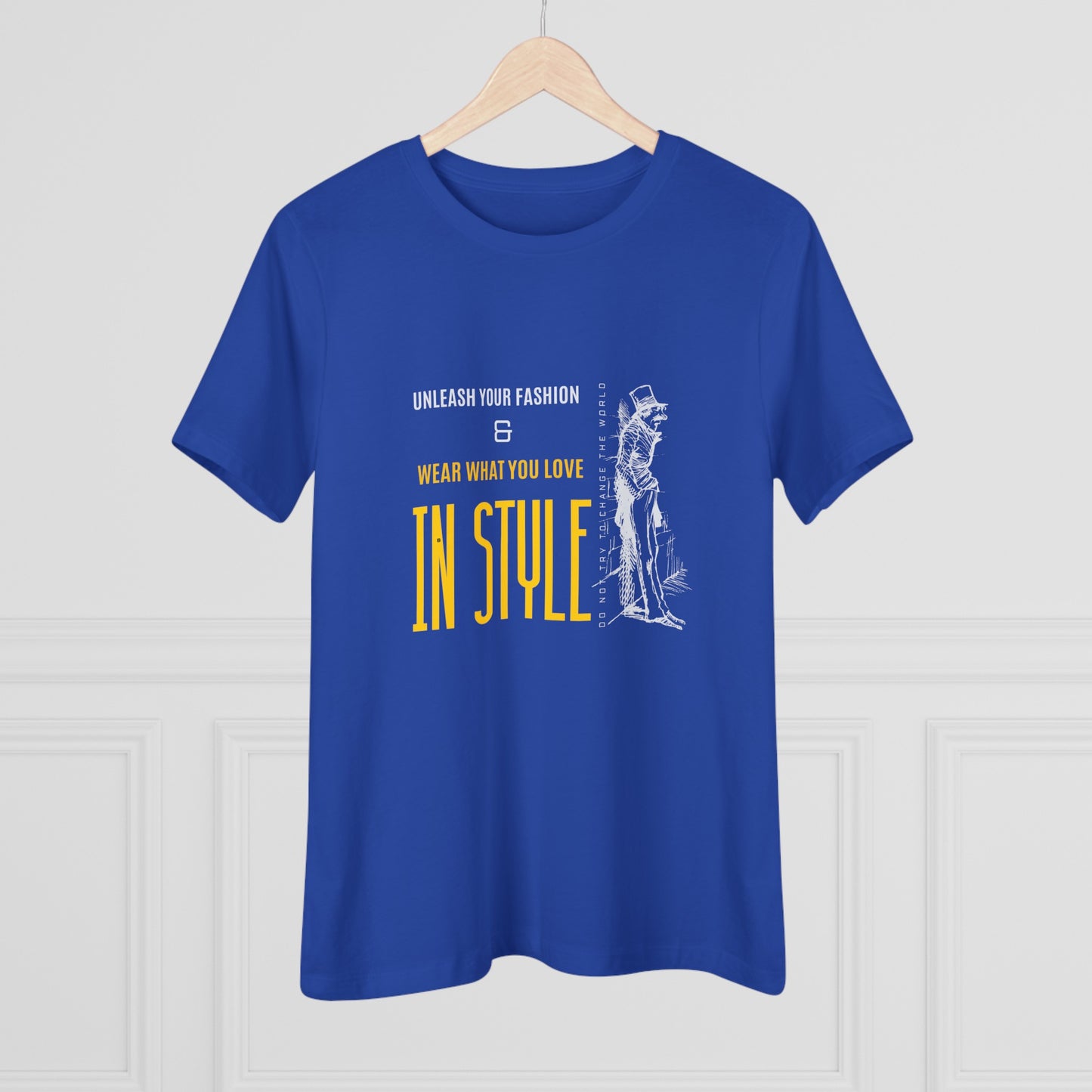Women's Cotton Tee_ N2+ Series WCTEE PT2WW002_ Cozy Comfort Limited Edition by WesternWaves: