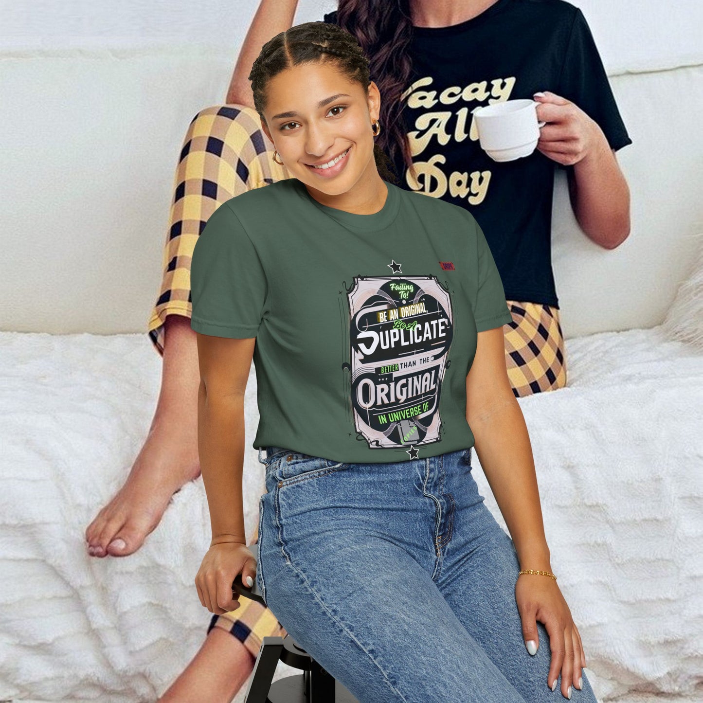 unisex garment-dyed t-shirt_ 09 July 2025_ Limited Edition Everyday Casual Wear by WesternWaves:
