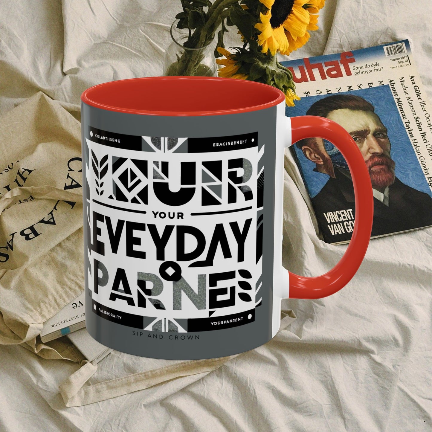 Accent Coffee Mug 11oz _ N3* Series ACM11OZ PT2WW021_ Limited Edition Perfect Blend of Style by WesternWaves: