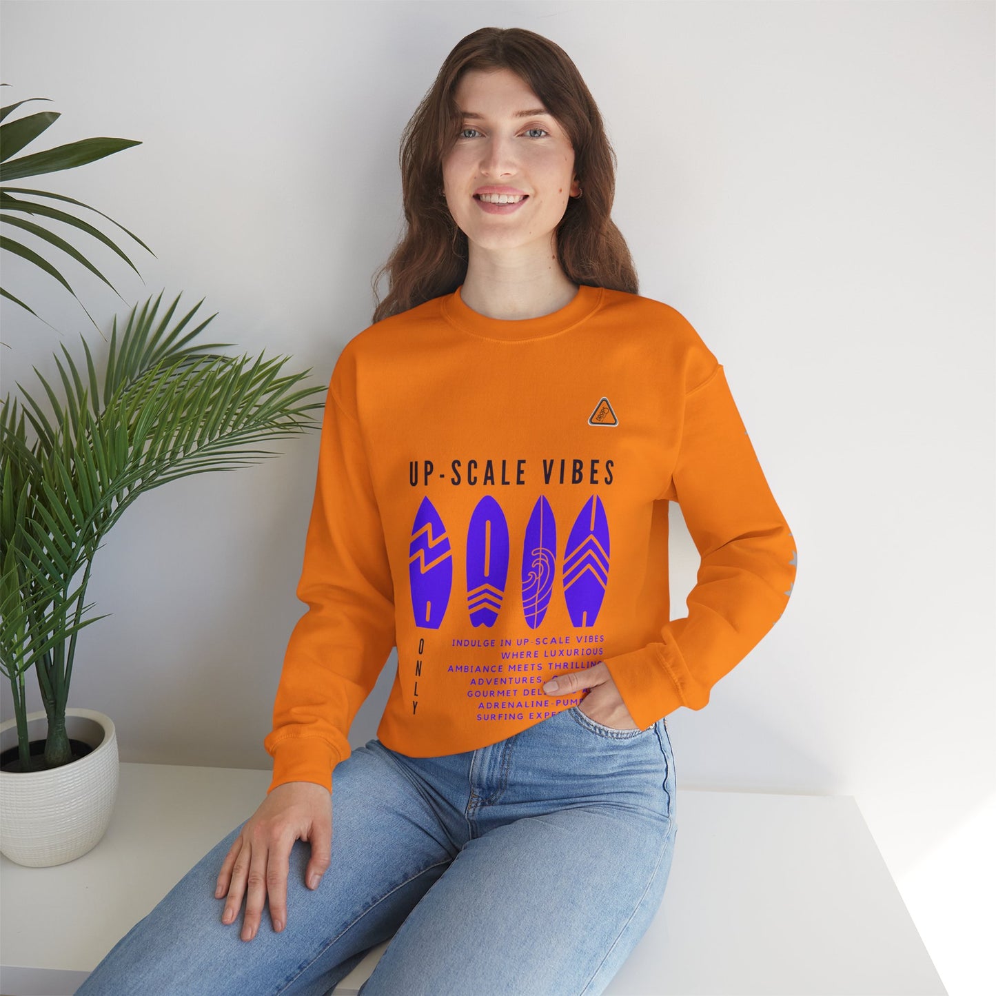Unisex Heavy Blend™ Crewneck Sweatshirt_ N2 Series JBRW PT2WW001_Limited Edition Pure Luxury by WesternWaves: