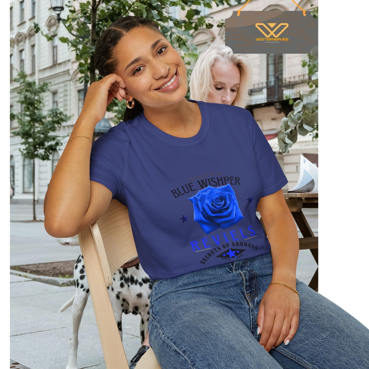 Unisex Softstyle T-Shirt_ N3+ Series USSTS FT2WW005_ Limited Edition Redefines & Relaxation by WesternWaves: