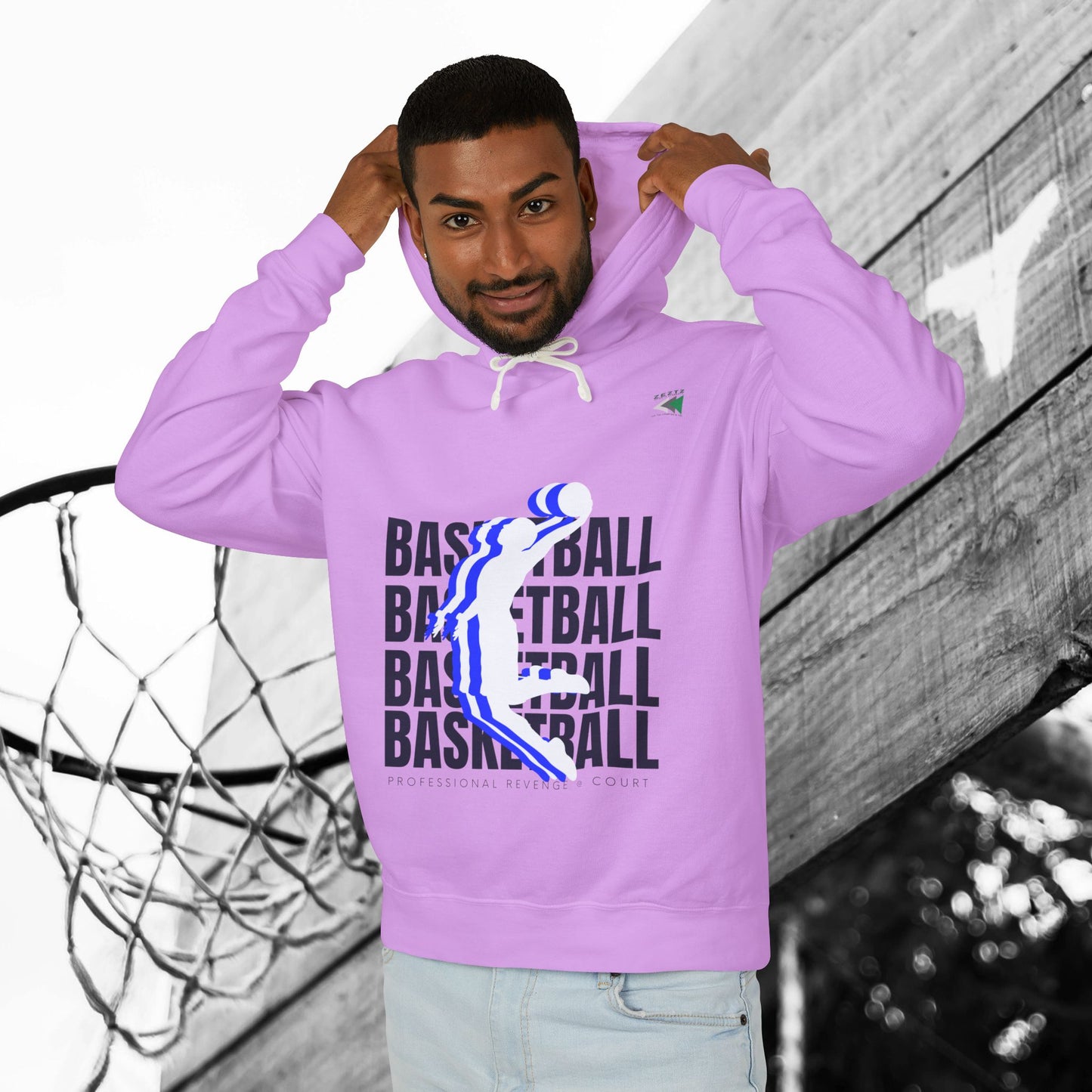 Unisex Lightweight Hooded Sweatshirt - Basketball Vibes for Sports Enthusiasts_ 02 April 2025_ 001