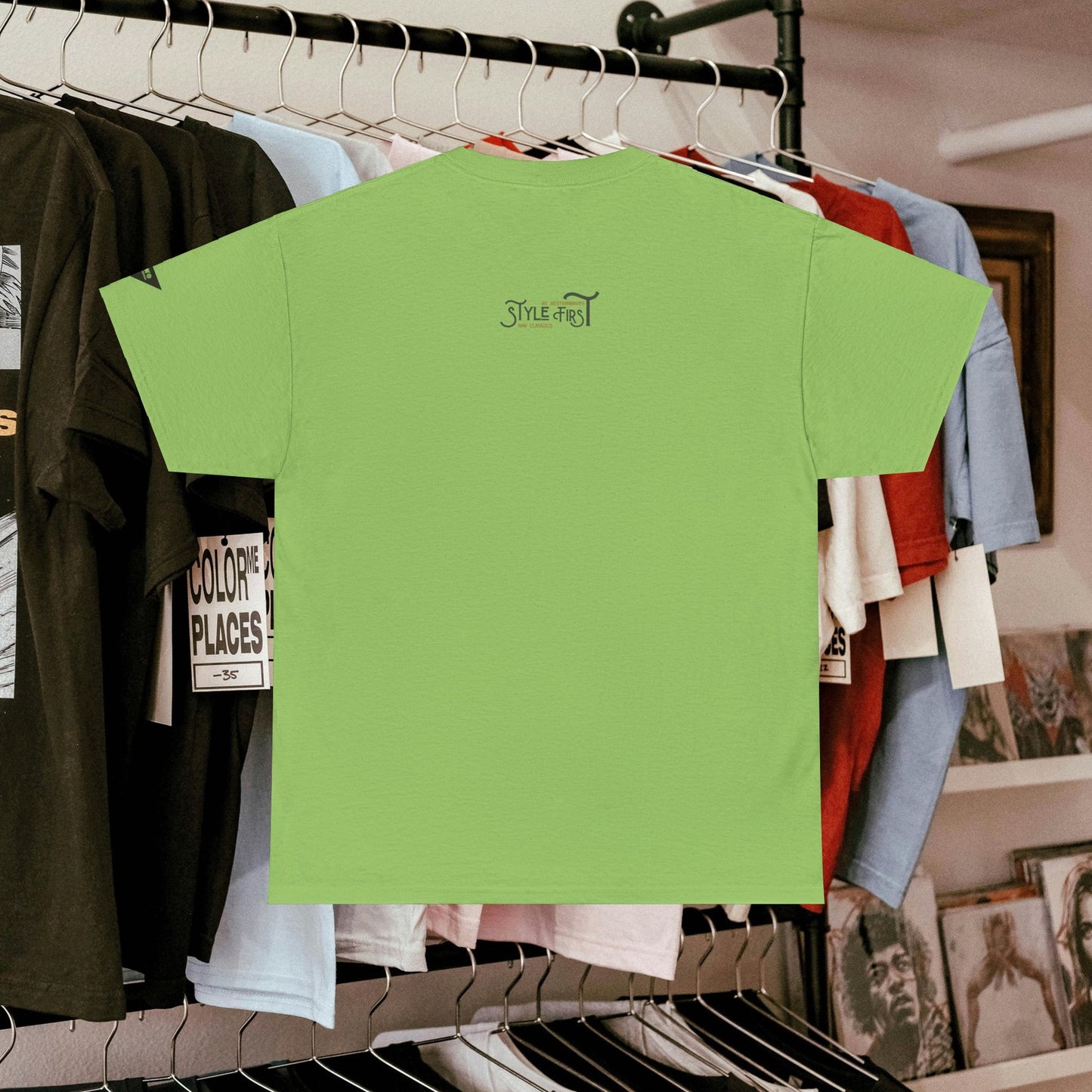 Unisex Heavy Cotton Tee_ Crafted from premium 100% cotton_ N3+ Series UHCT PT2WV004_ Limited Edition by WesternWaves: