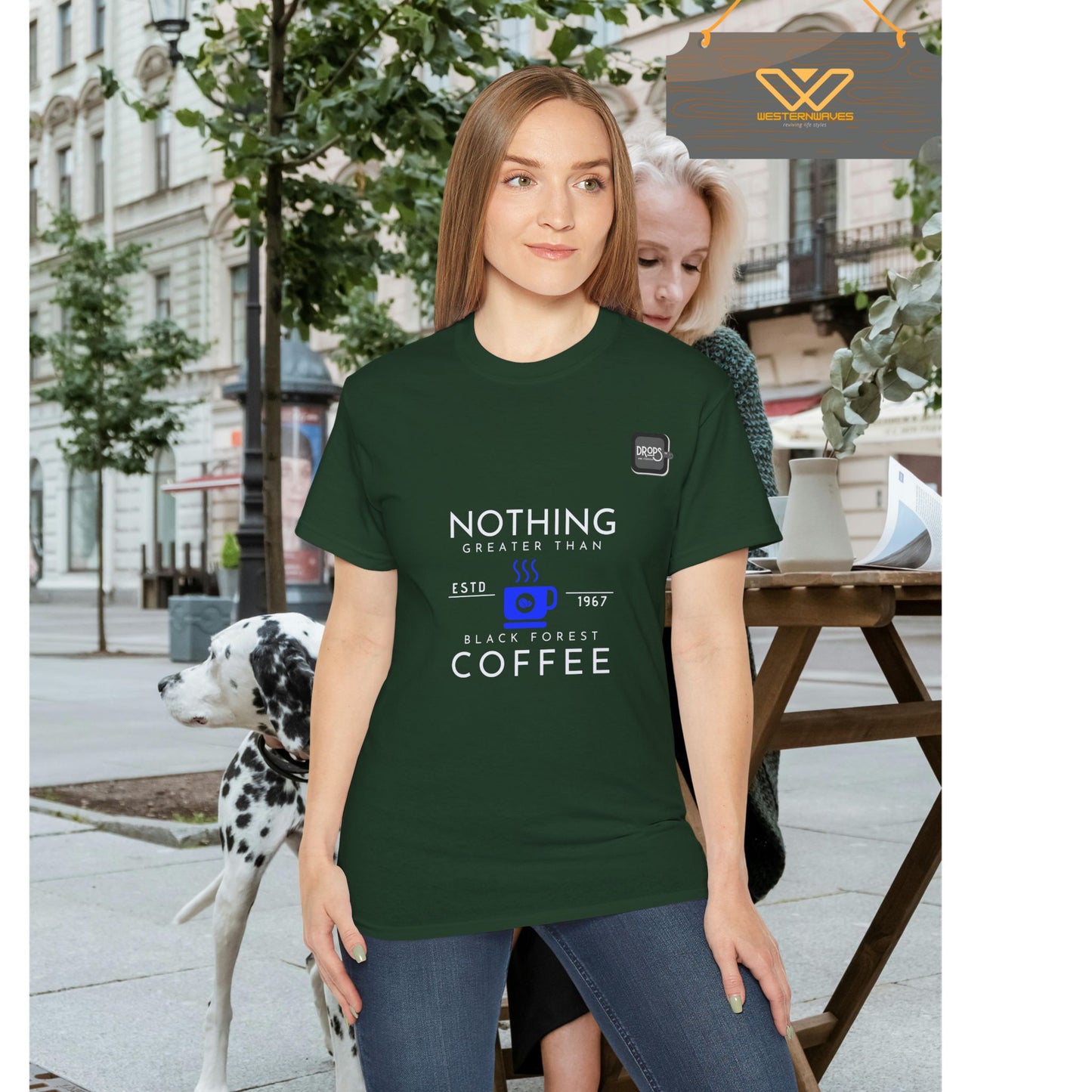 Unisex Ultra Cotton Tee_ Classic Comfort Unleashed_ N2+ Series USUCTEE PT2WW006_ Limited Edition Maximum Comfort & Style by WesternWaves: