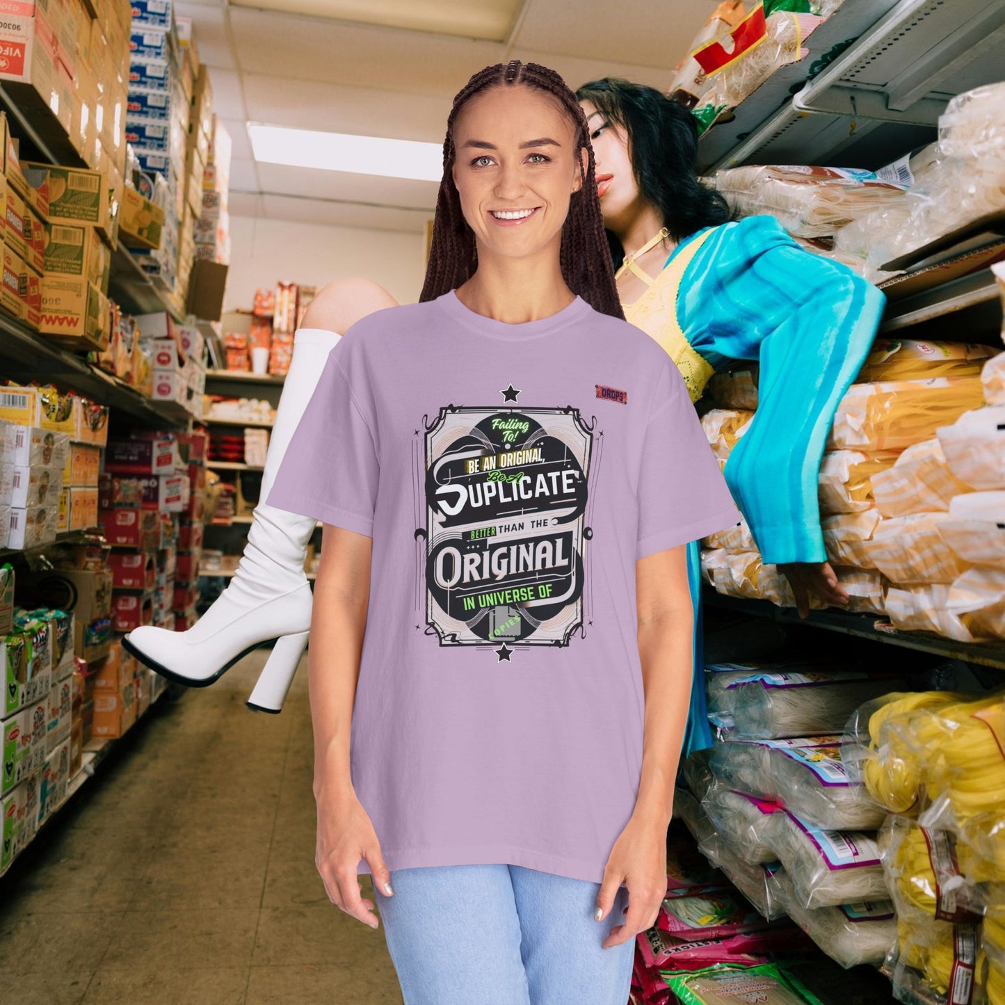 unisex garment-dyed t-shirt_ 09 July 2025_ Limited Edition Everyday Casual Wear by WesternWaves: