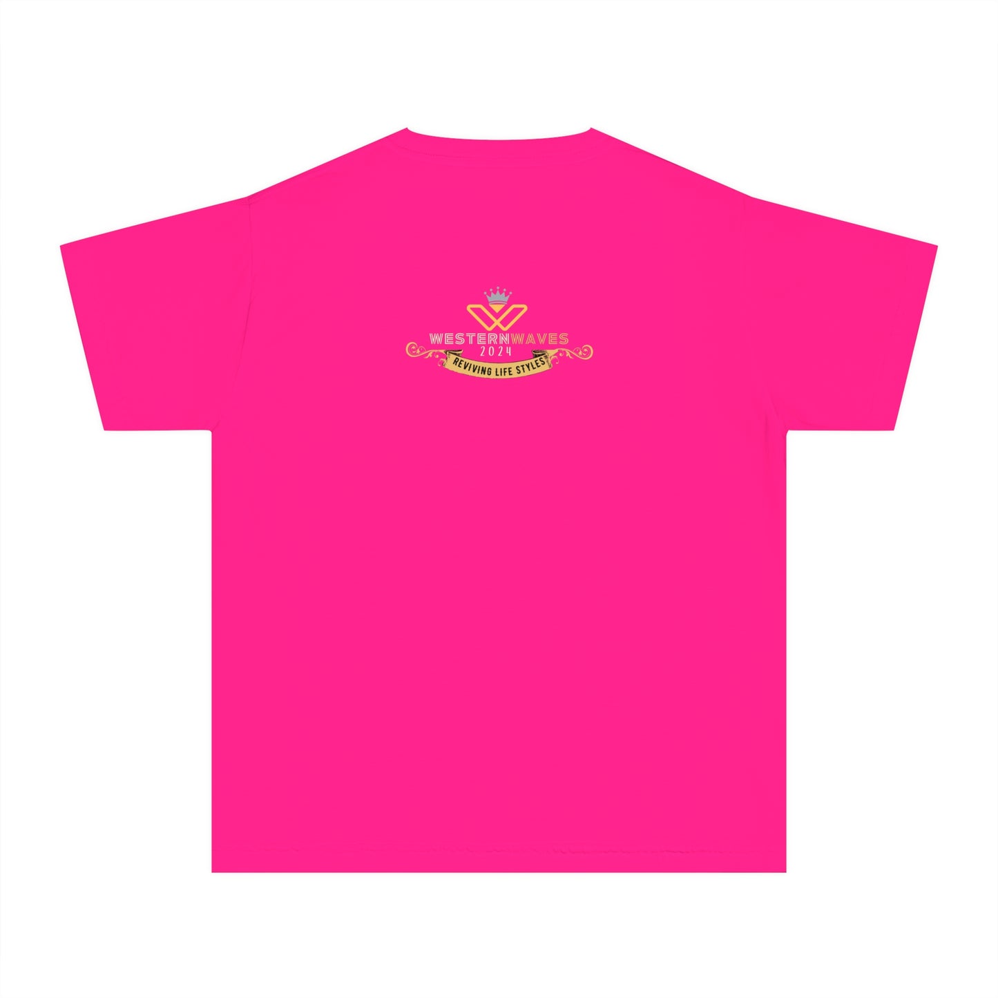 Youth Midweight Tee_ N2 Series YMT PT2WW005_ Limited Edition Durability & Lightweight Agility by WesternWaves: