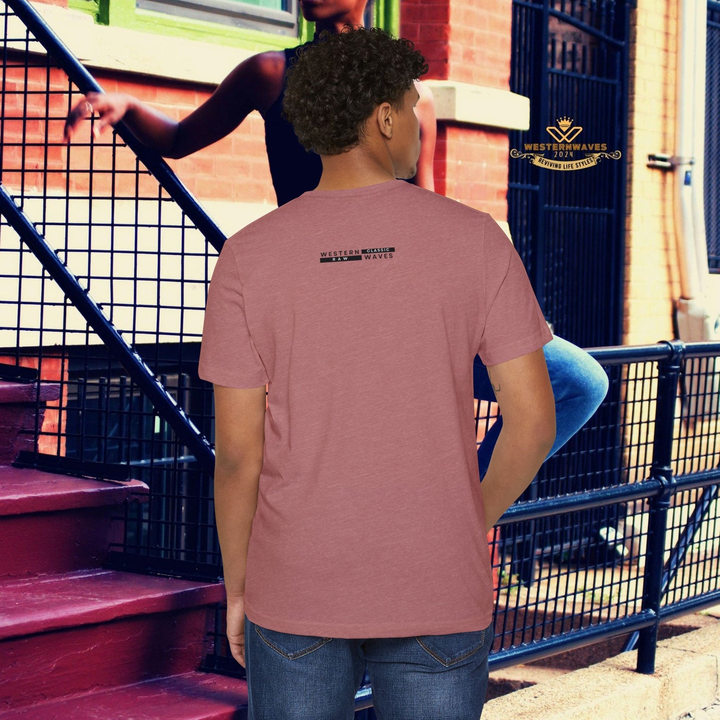 Eco-Friendly Unisex T-Shirt_ N7* Series ECOFUSTS PT2WW001_ Limited Edition Eco-Friendly T-Shirt by WesternWaves: