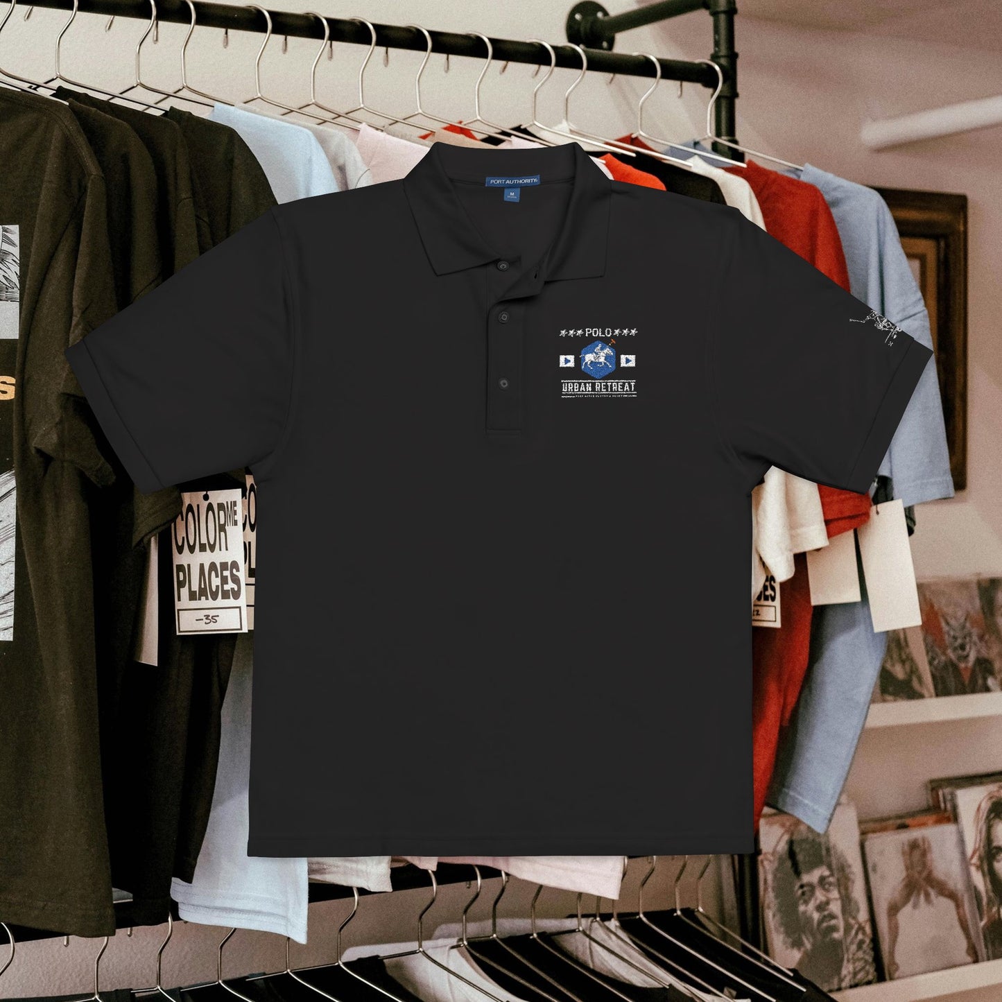 Unisex Polo Shirt_ Series N8+ USPS PT2WW001_ 11 Sep 2025_ Limited Edition Casual Wear by WesternWaves: