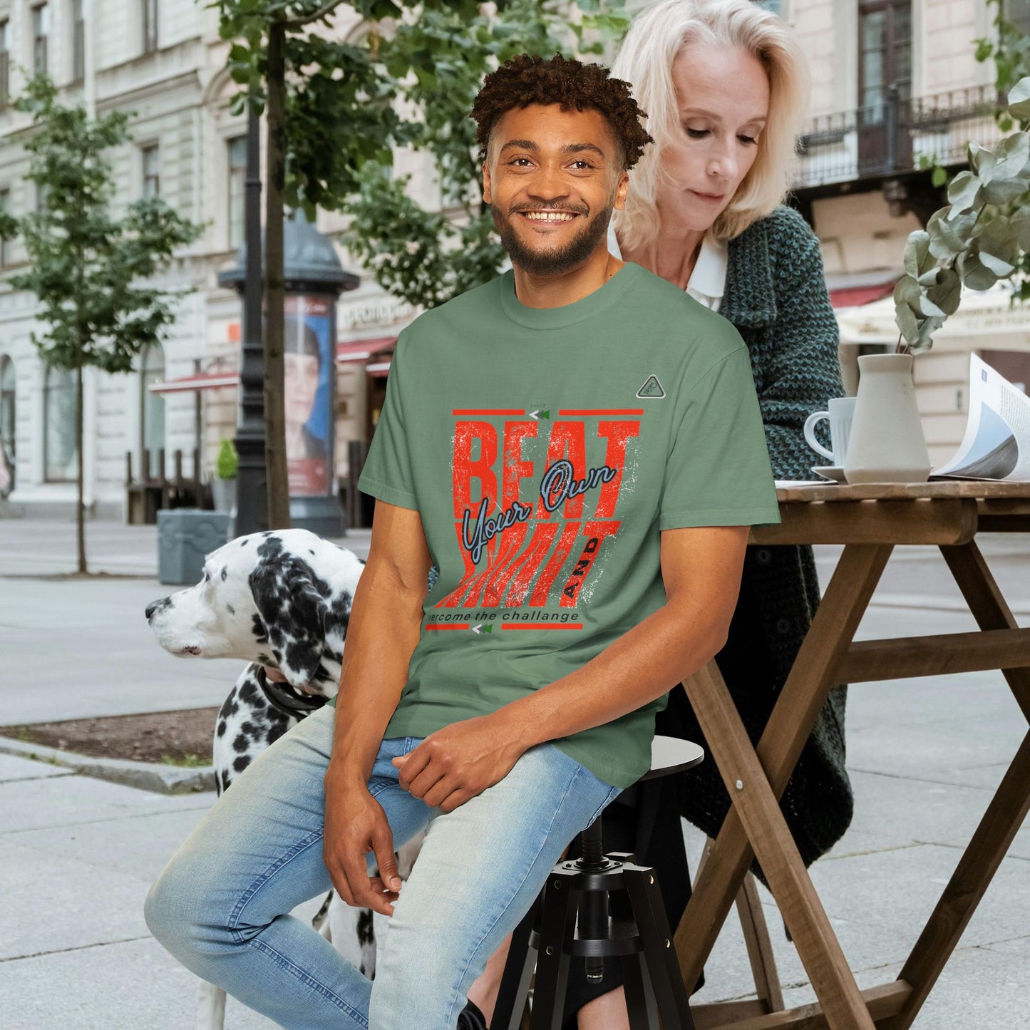 Unisex Garment-Dyed T-shirt_ N2 Series USGDTS PT2WW002_ Comfort Colors 1717_ WesternWaves Limited Edition: