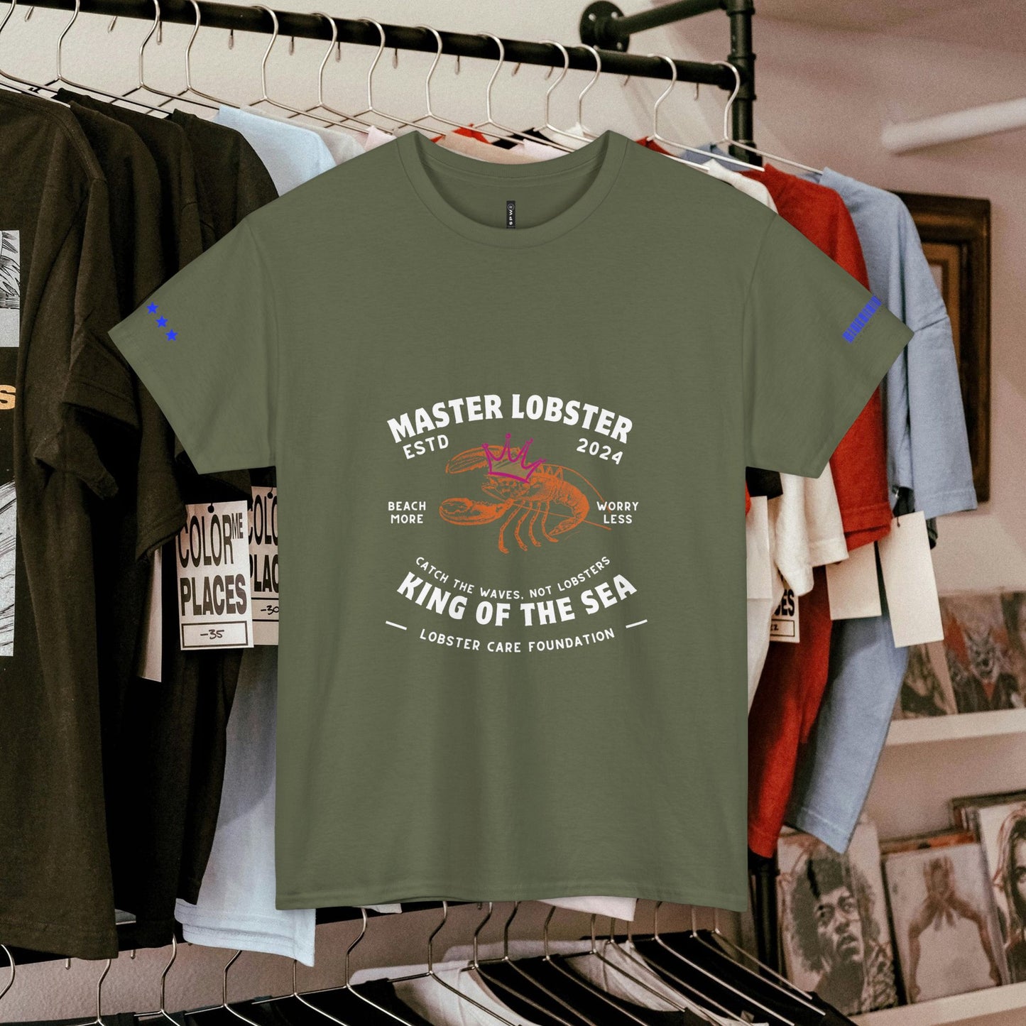 Unisex Heavy Cotton Tee_ Crafted from premium 100% cotton_ N2+ Series UHCT PT2WW009_ Limited Edition Maximum Comfort by WesternWaves: