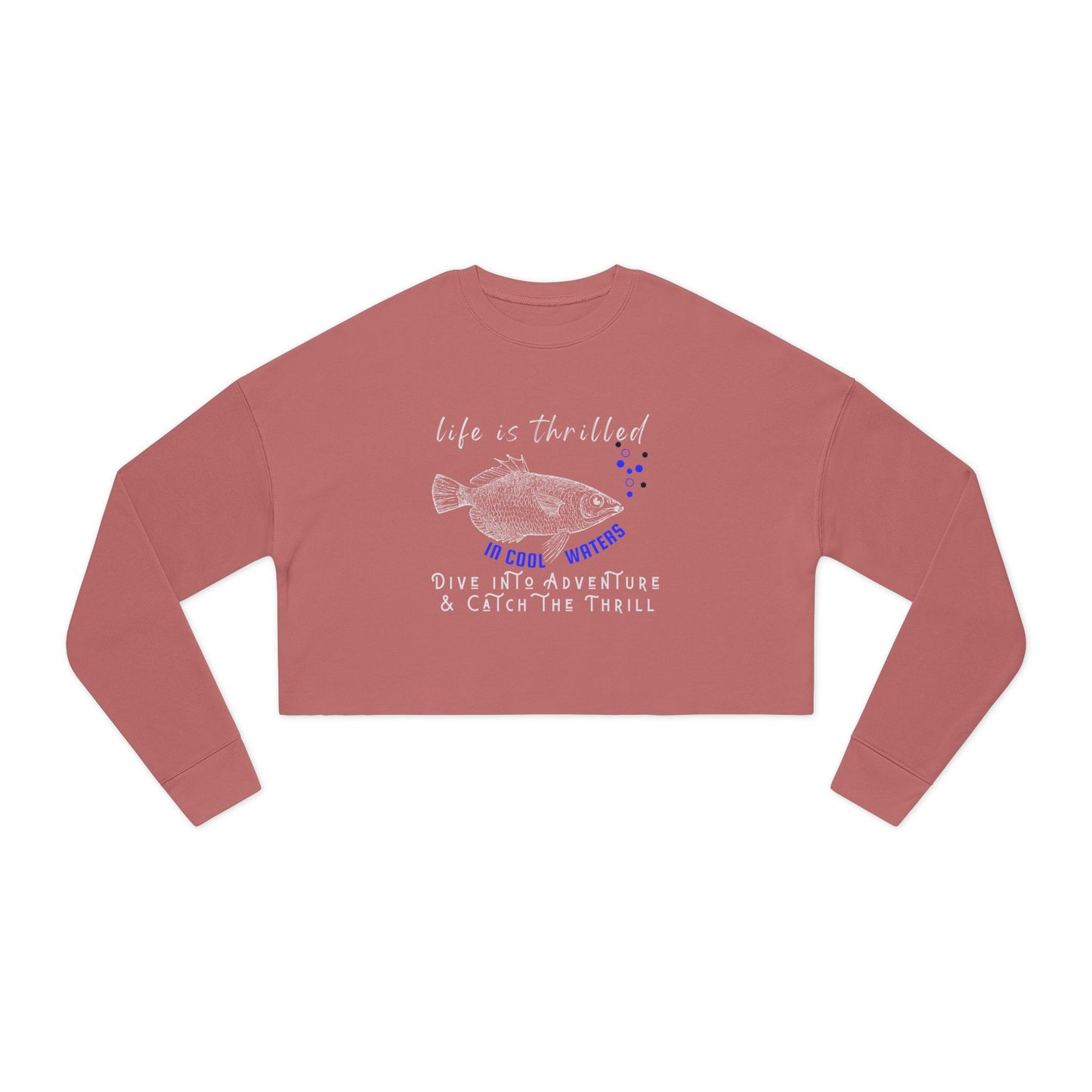Women's Cropped Sweatshirt_ N3+ Series WCSS PT2WW003_ Limited Edition Utmost Comfort by WesternWaves: