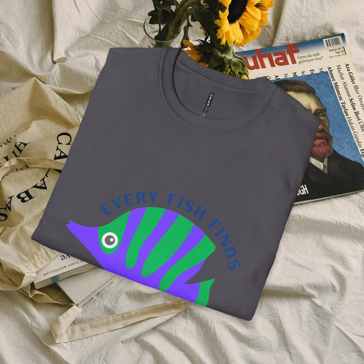 Unisex Softstyle T-Shirt_ N+ Series USSTS FT2WW009_ Limited Edition by WesternWaves: