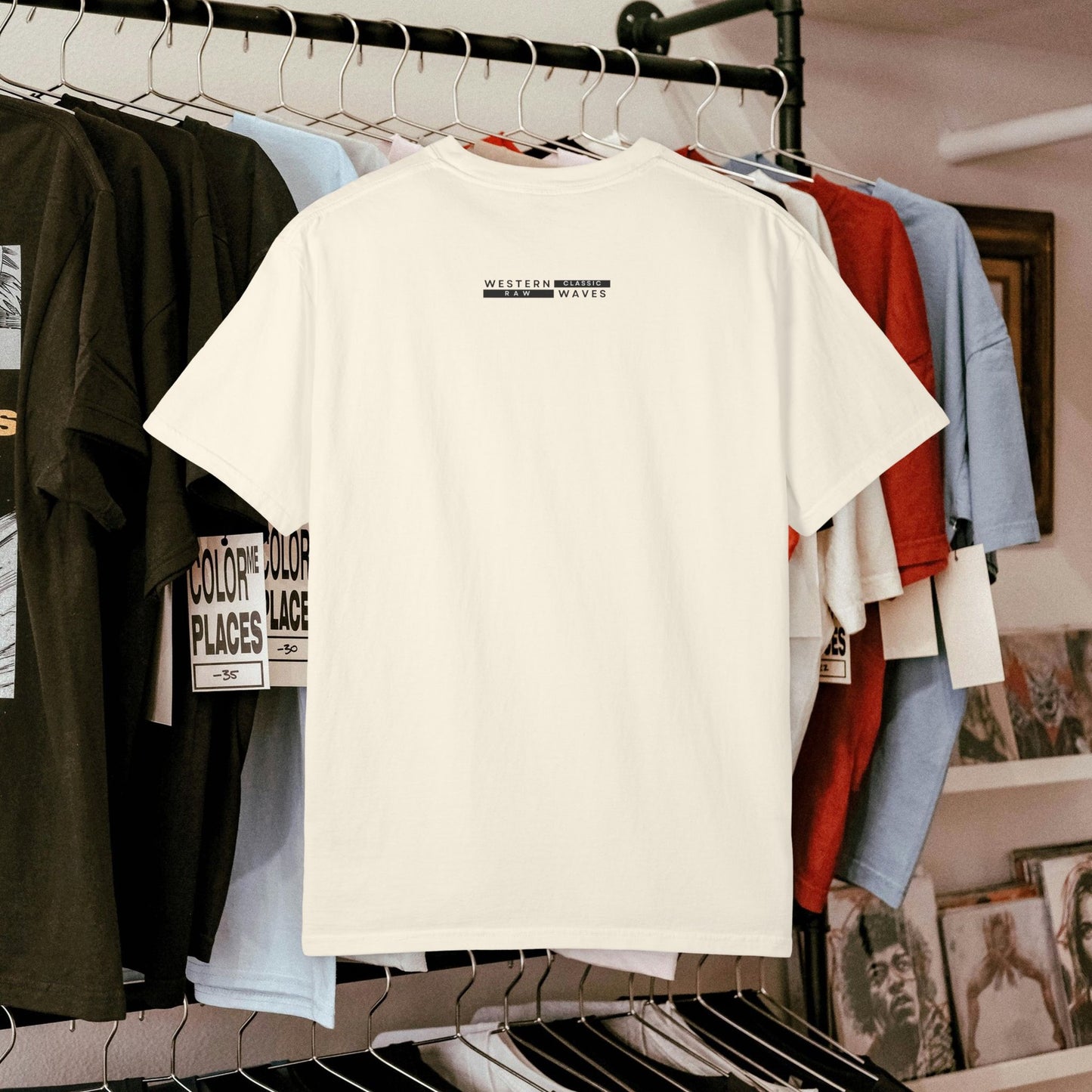 Unisex Garment-Dyed T-Shirt_ 26 June 2025_ Limited Edition Strength in Diversity by WesternWaves: