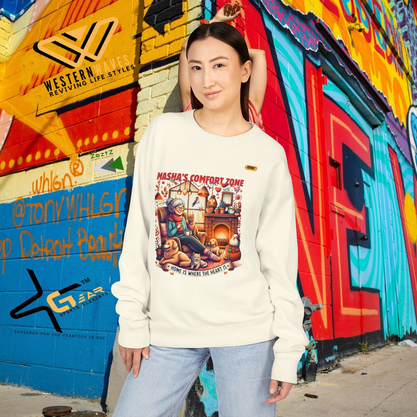Crewneck Sweatshirt_ N7* Series CNSS PT2WW001_ Limited Edition Gift for Her, by WesternWaves: