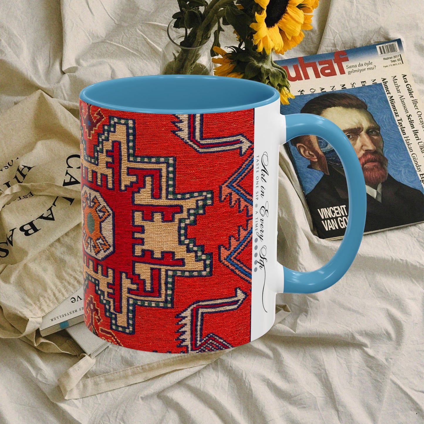 Accent Coffee Mug 11, 15oz_ N3+ Series ACM11OZ PT2WW019_ Limited Edition Perfect Blend of Style by WesternWaves: